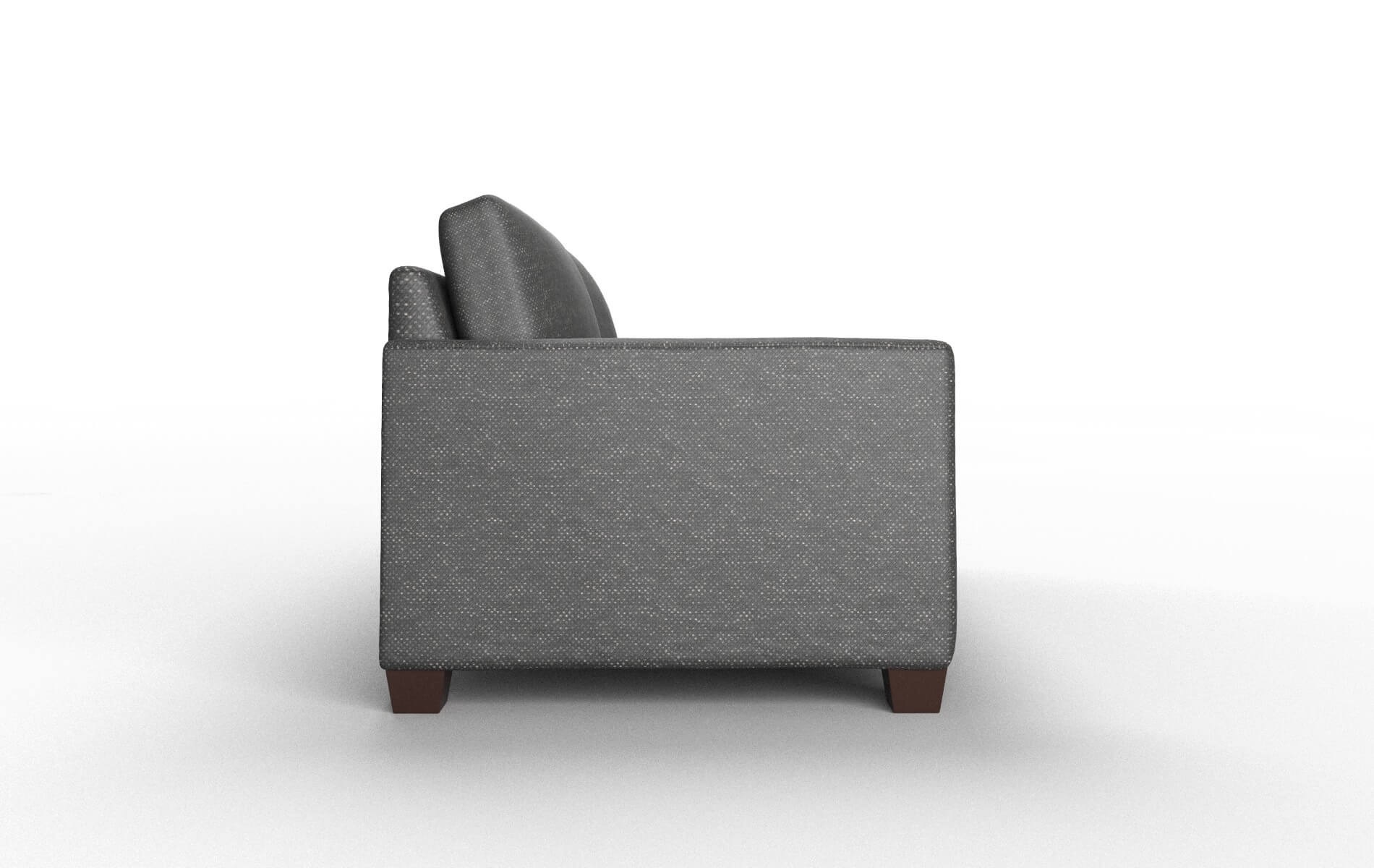 Dresden Phoenix Charcoal Sofa espresso legs 3