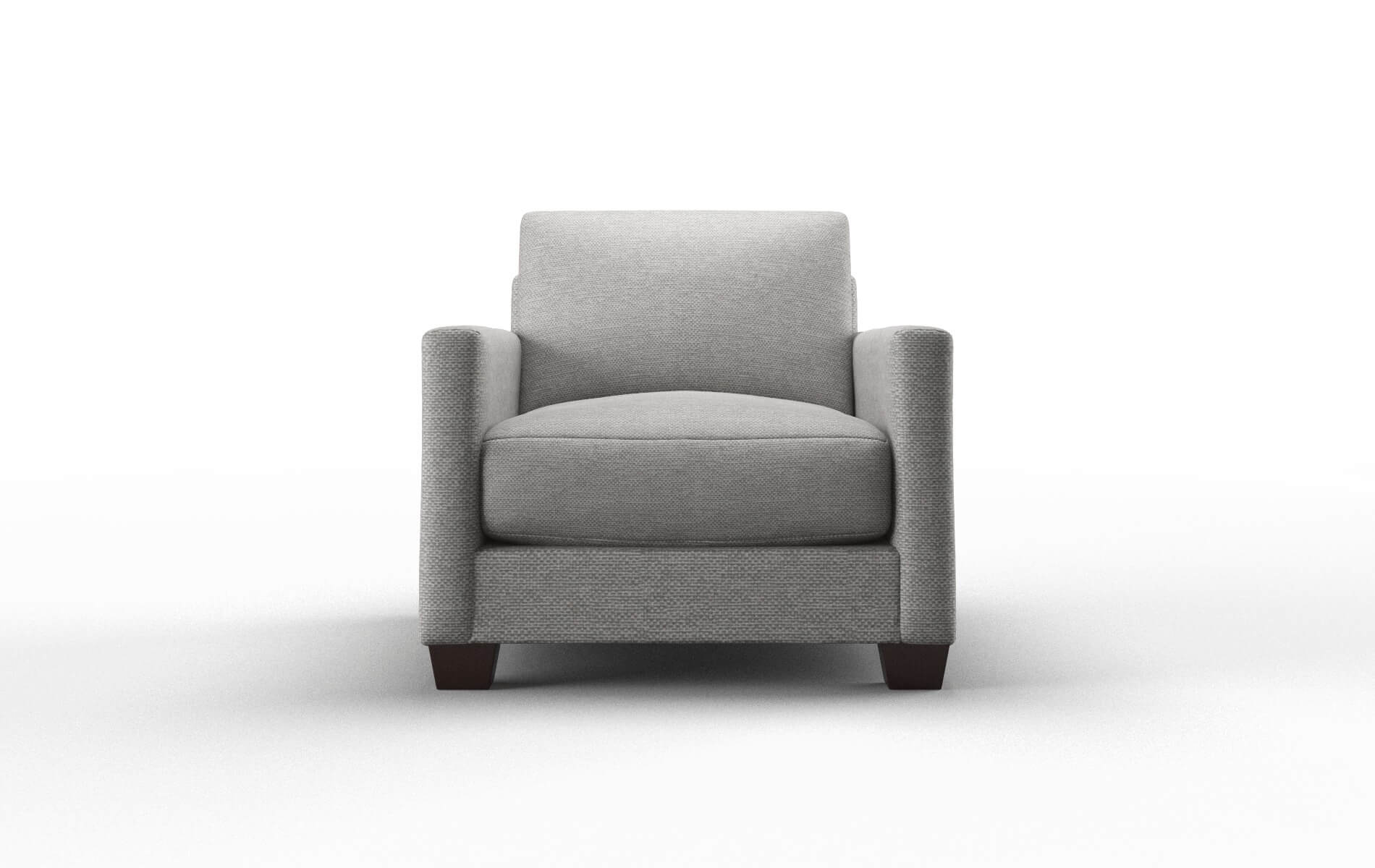 Dresden Phoenix smoke Chair Espresso Legs  1