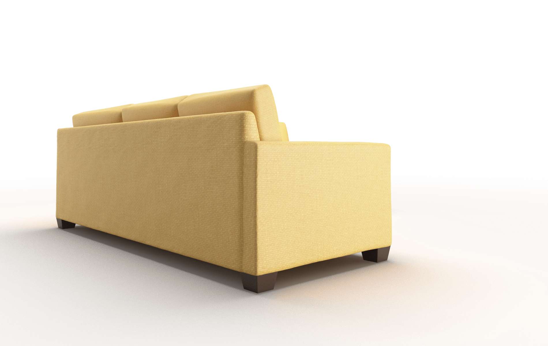 Dresden Portland Dijon Sectional espresso legs 3