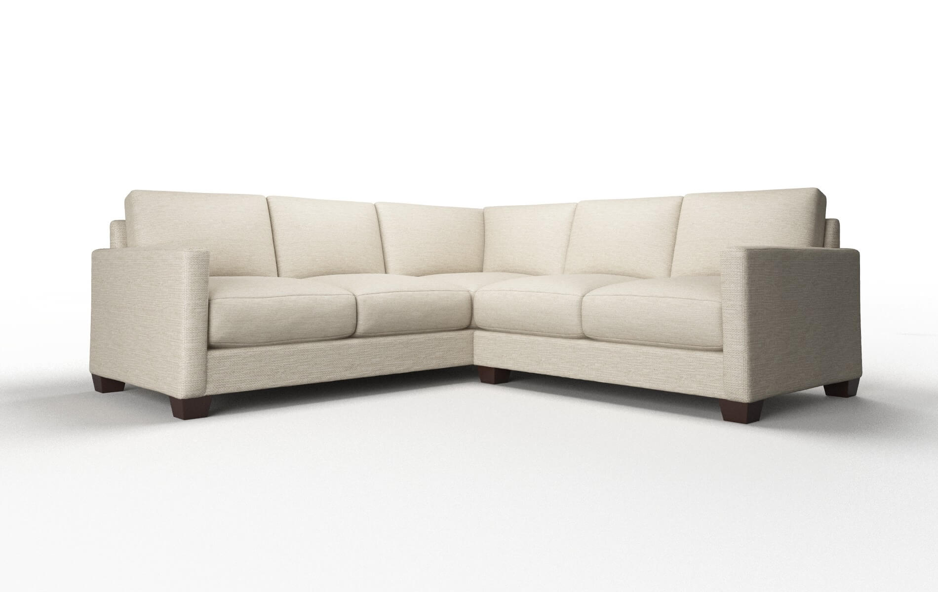 Dresden Prime Dusk Sectional espresso legs 1