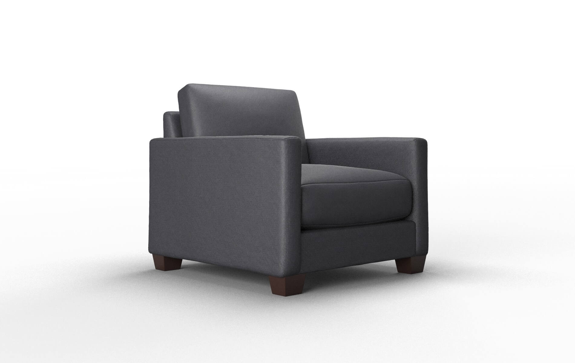Dresden Redondo Navy Chair espresso legs 2