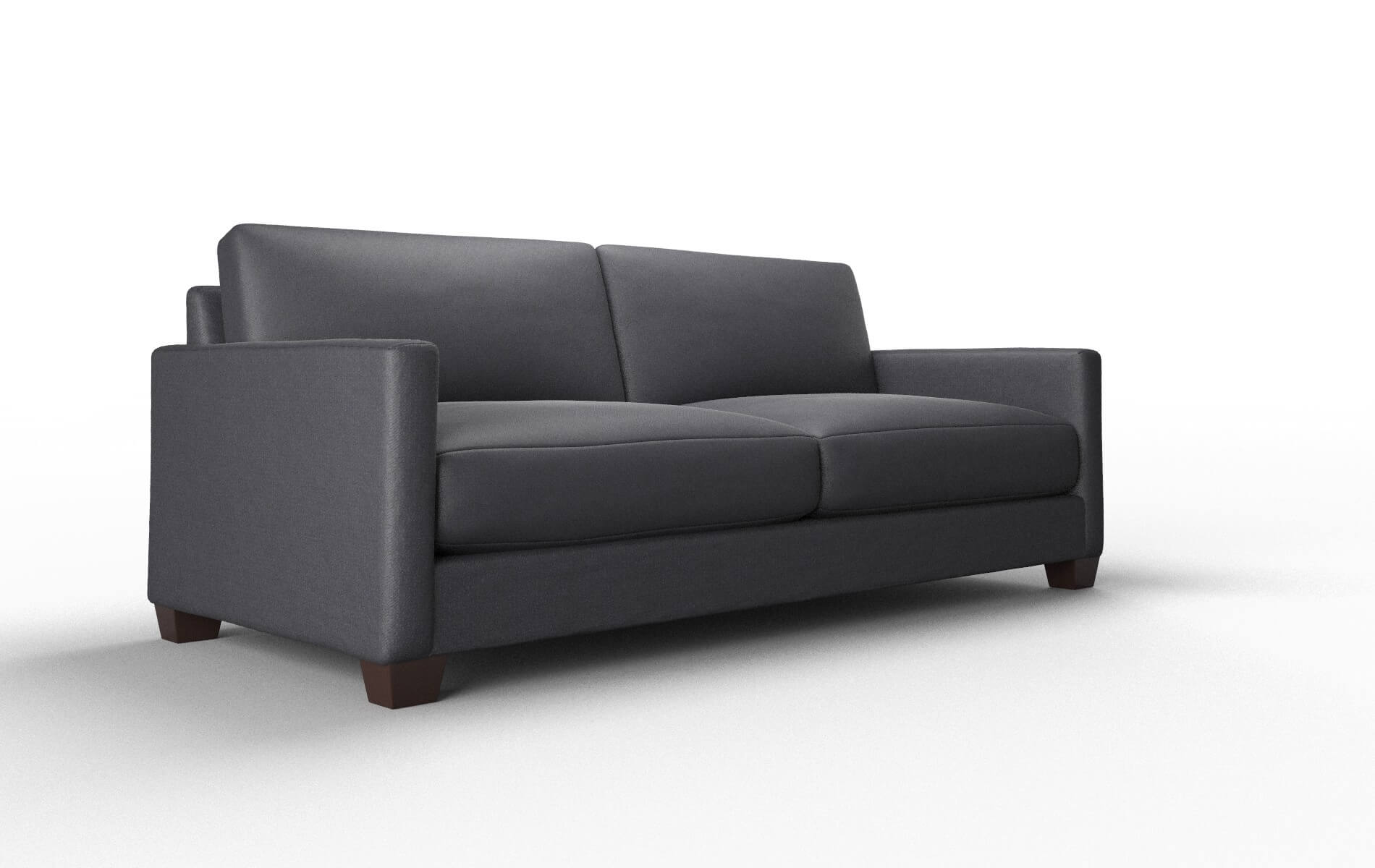 Dresden Redondo Navy Sofa espresso legs 2