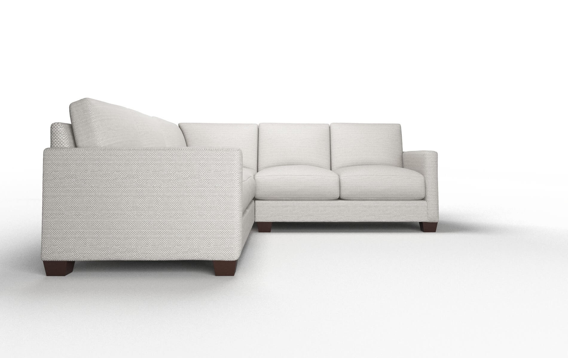 Dresden Redondo Stone Sectional espresso legs 2