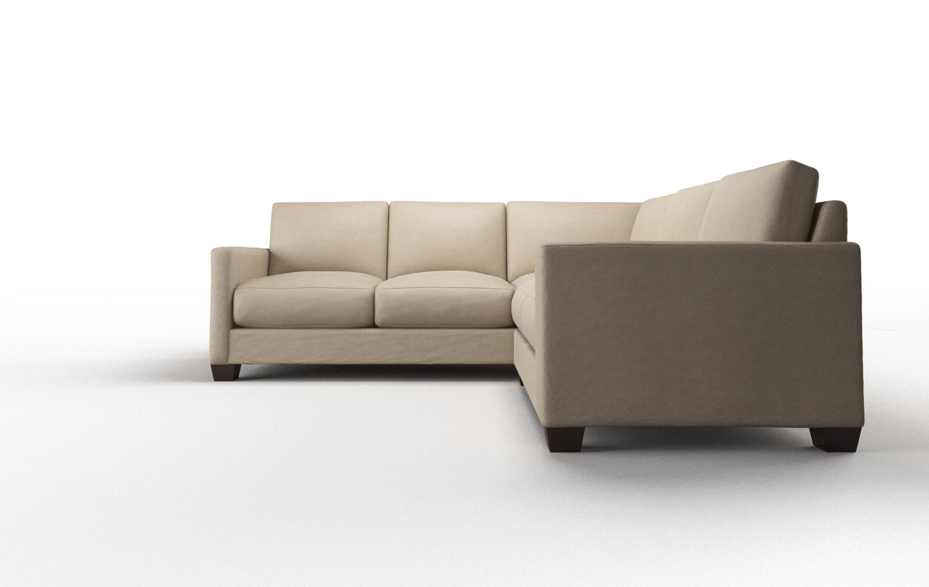 Dresden Rocket Cappuccino Sectional espresso legs 5