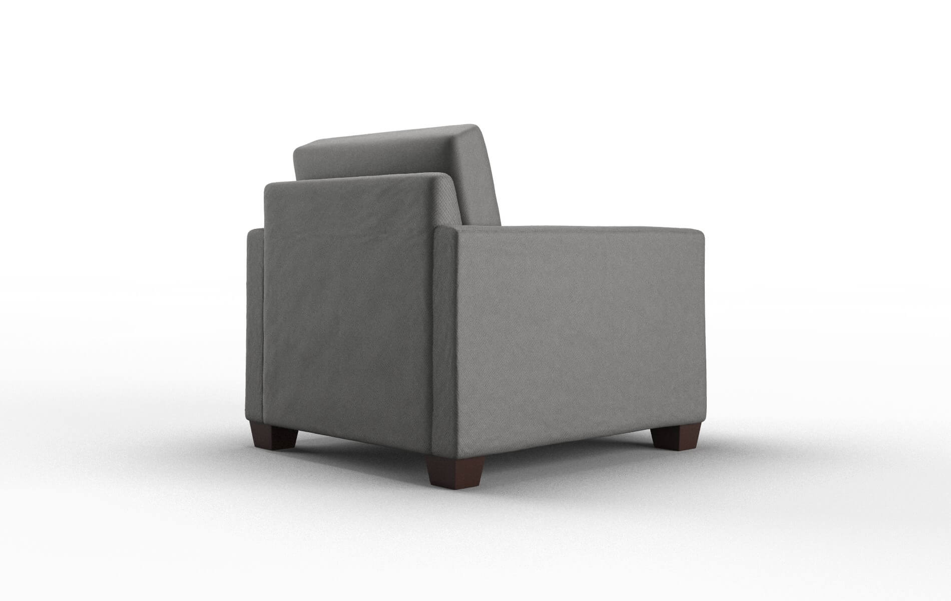 Dresden Rocket Charcoal Chair espresso legs 5