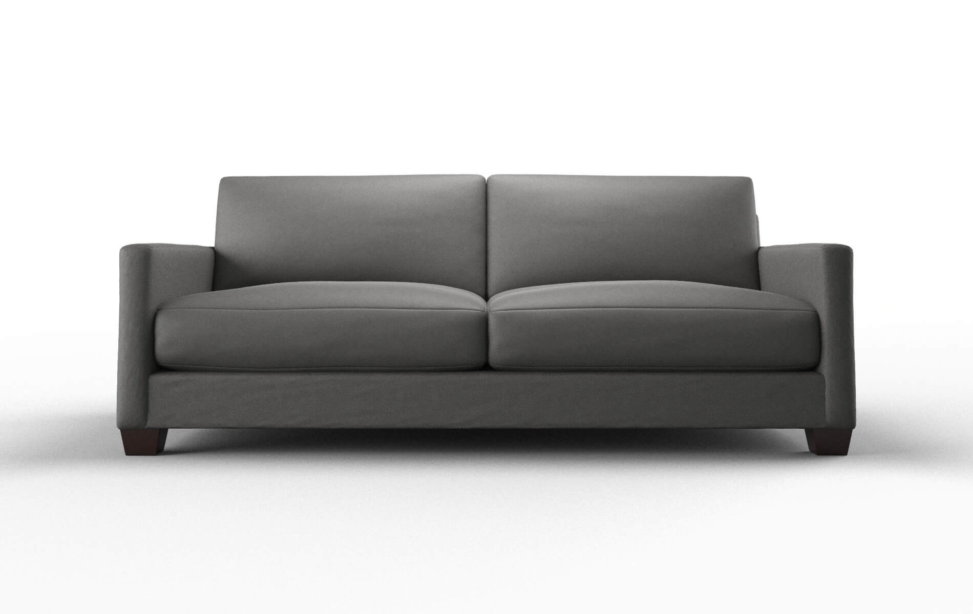 Dresden Rocket Charcoal Sofa espresso legs 1