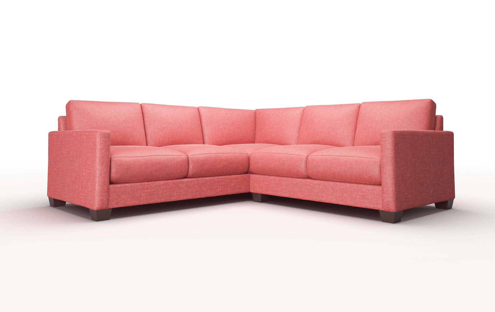 Dresden Royale Berry Sectional espresso legs 1