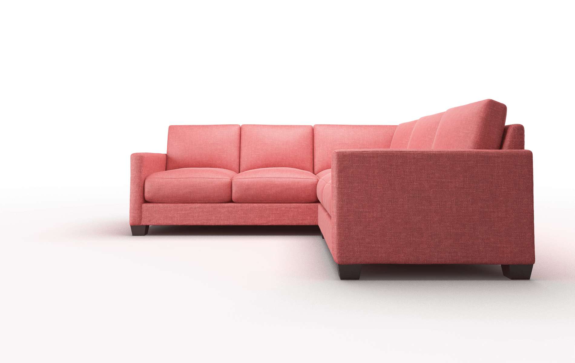 Dresden Royale Berry Sectional espresso legs 5