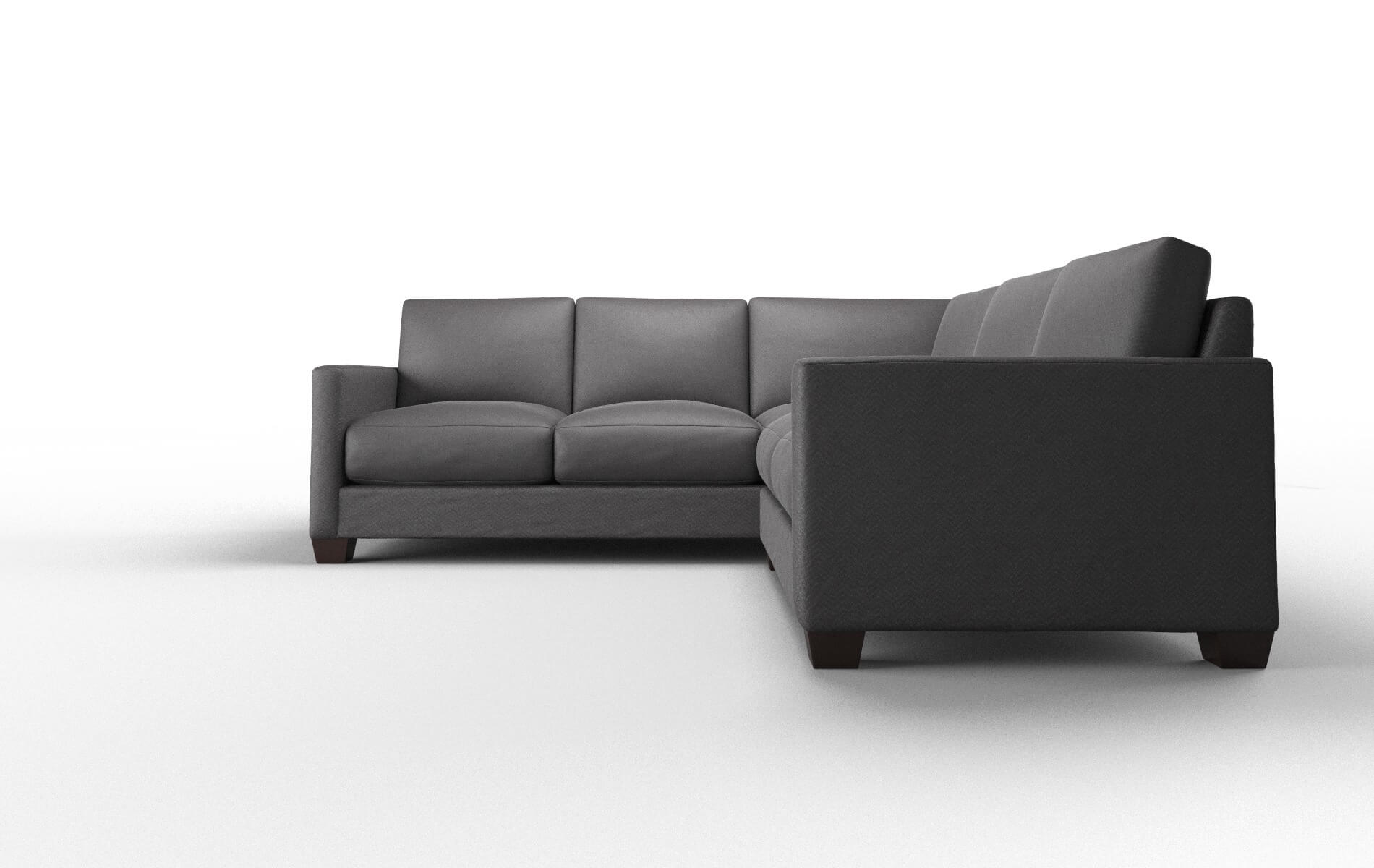 Dresden Royale Eclipse Sectional espresso legs 5
