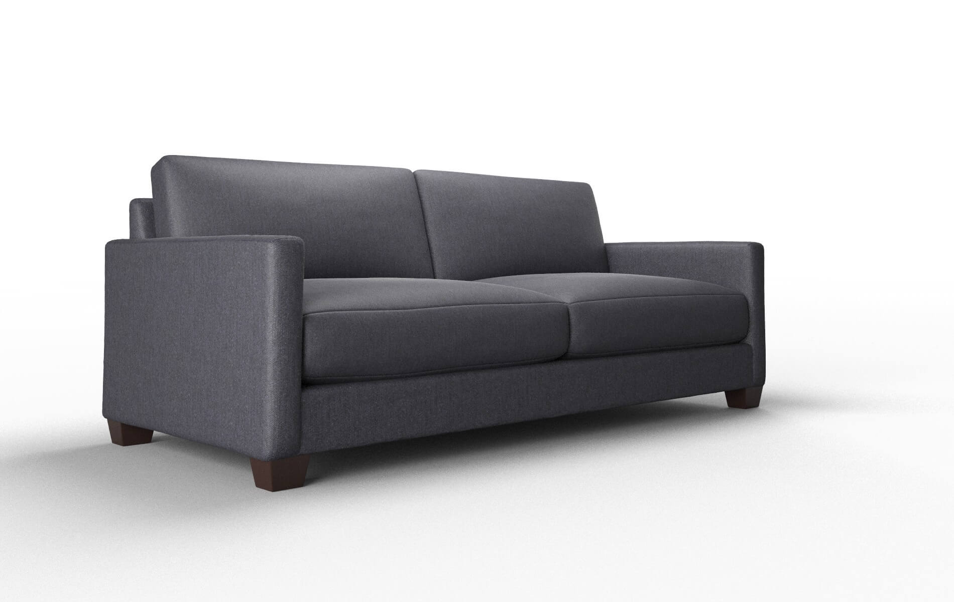 Dresden Sasha Navy Sofa espresso legs 2