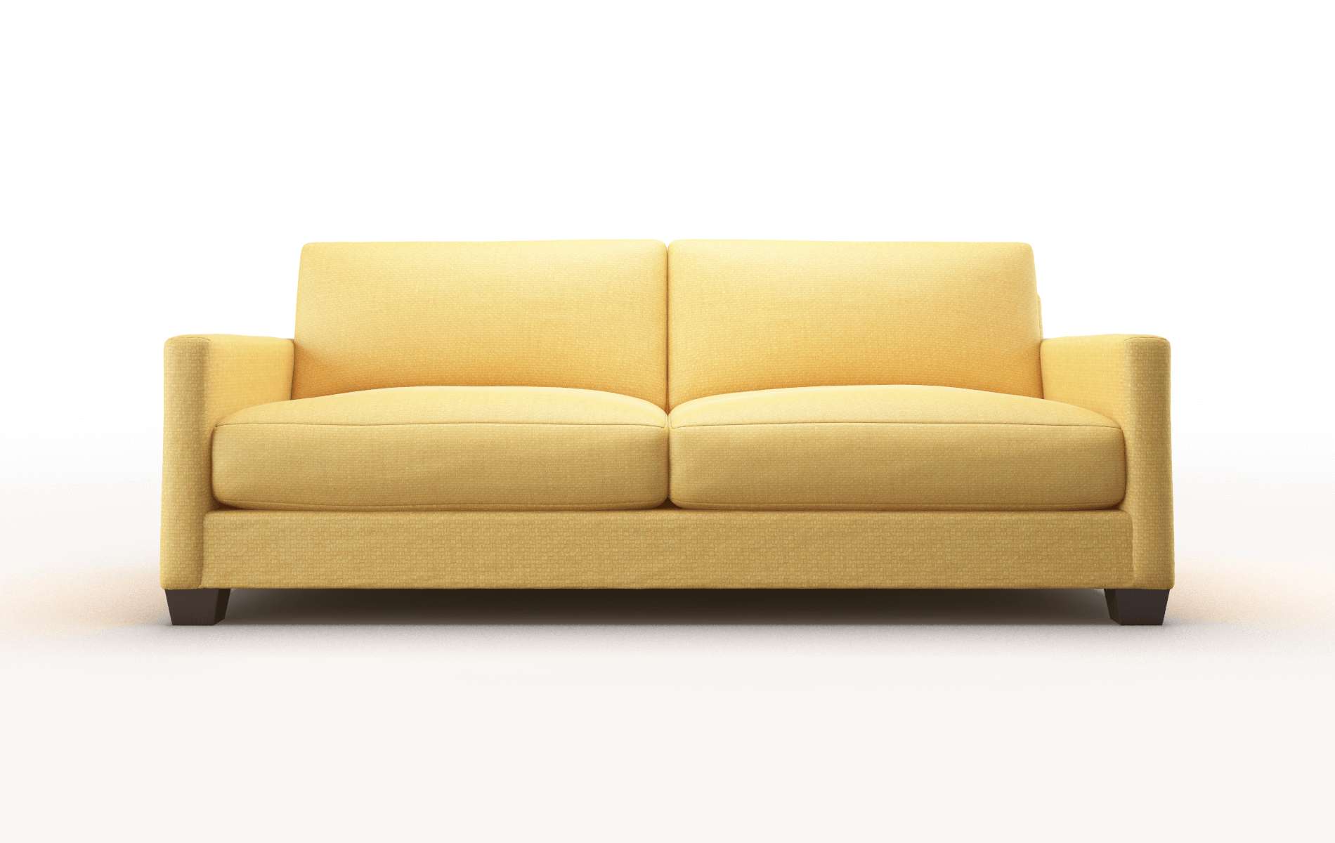 Dresden Tess turmeric Sofa Espresso Legs  1