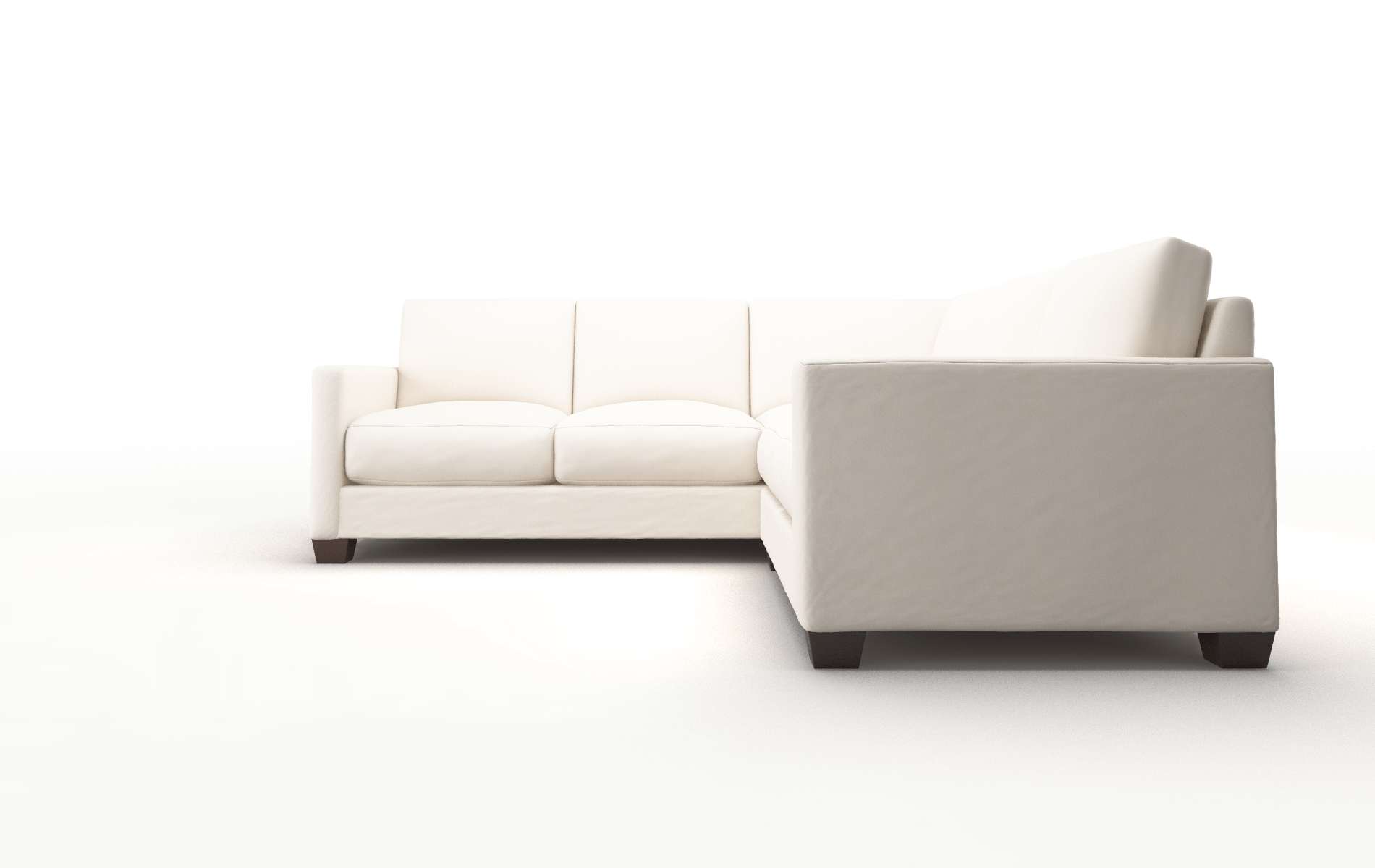 Dresden Urban_d Snow Sectional espresso legs 5