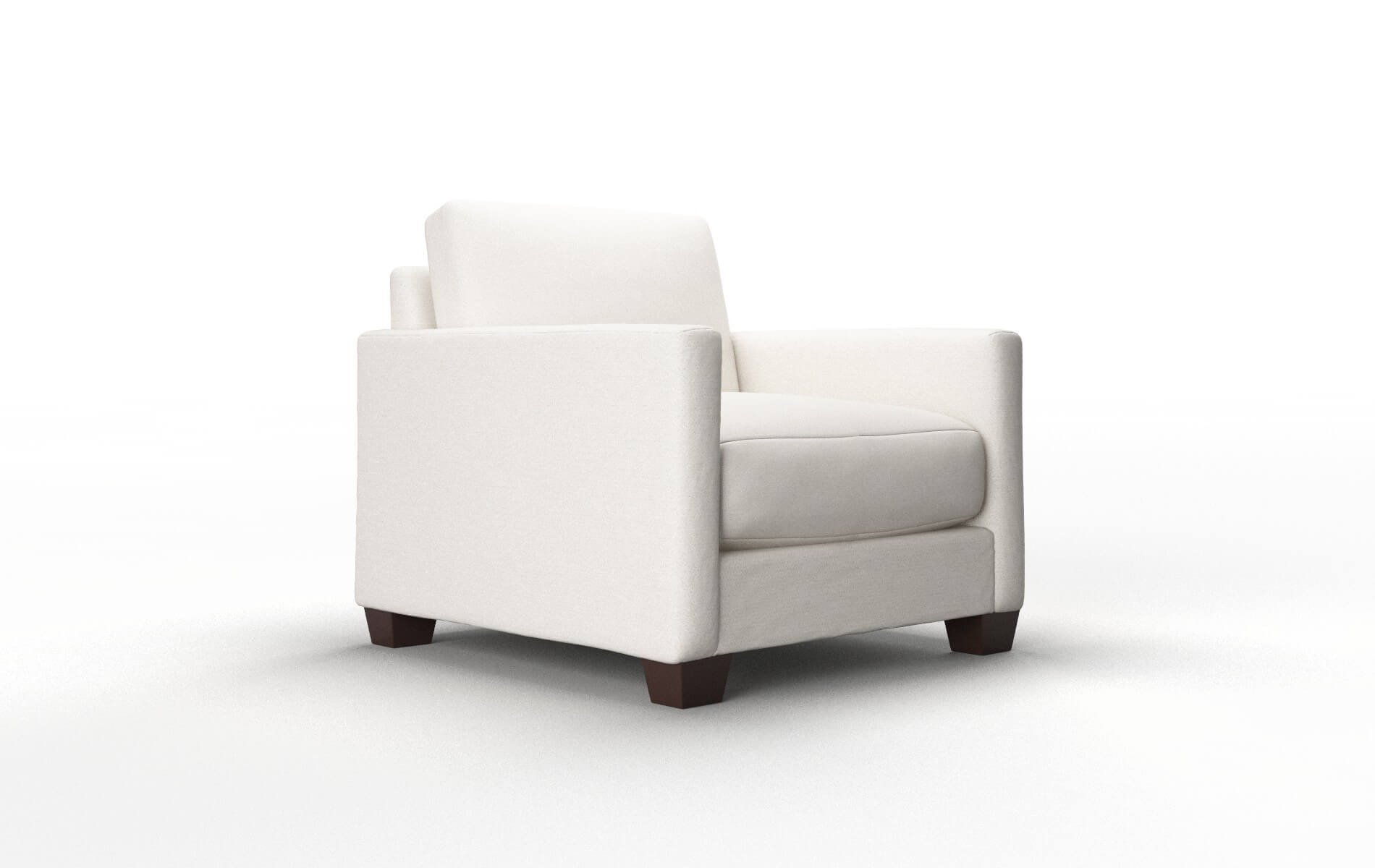Dresden Venice Eggshell Chair espresso legs 2