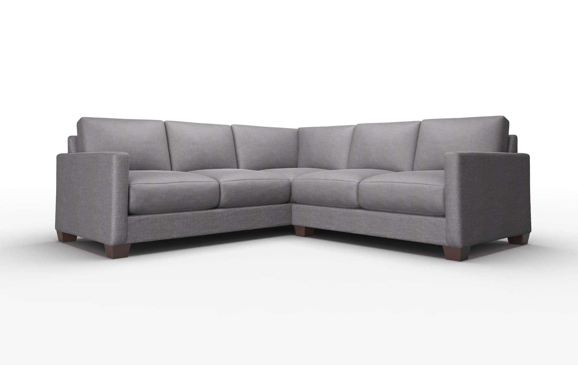 Dresden Venus Onyx Sectional espresso legs 1