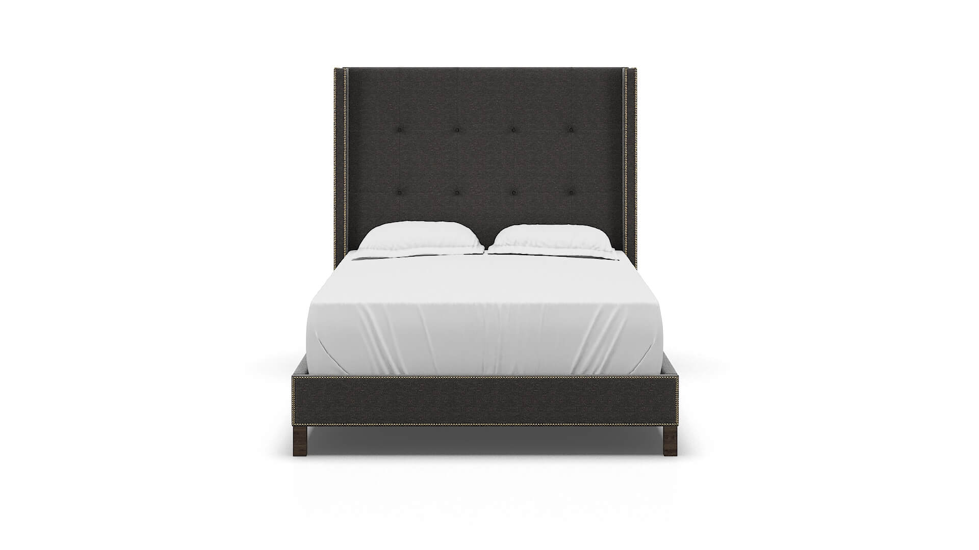 Elias Avenger Denim Bed espresso legs 1