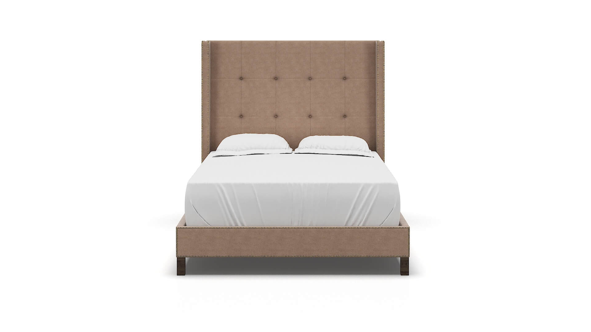 Elias Bella Cocoa Bed espresso legs 1