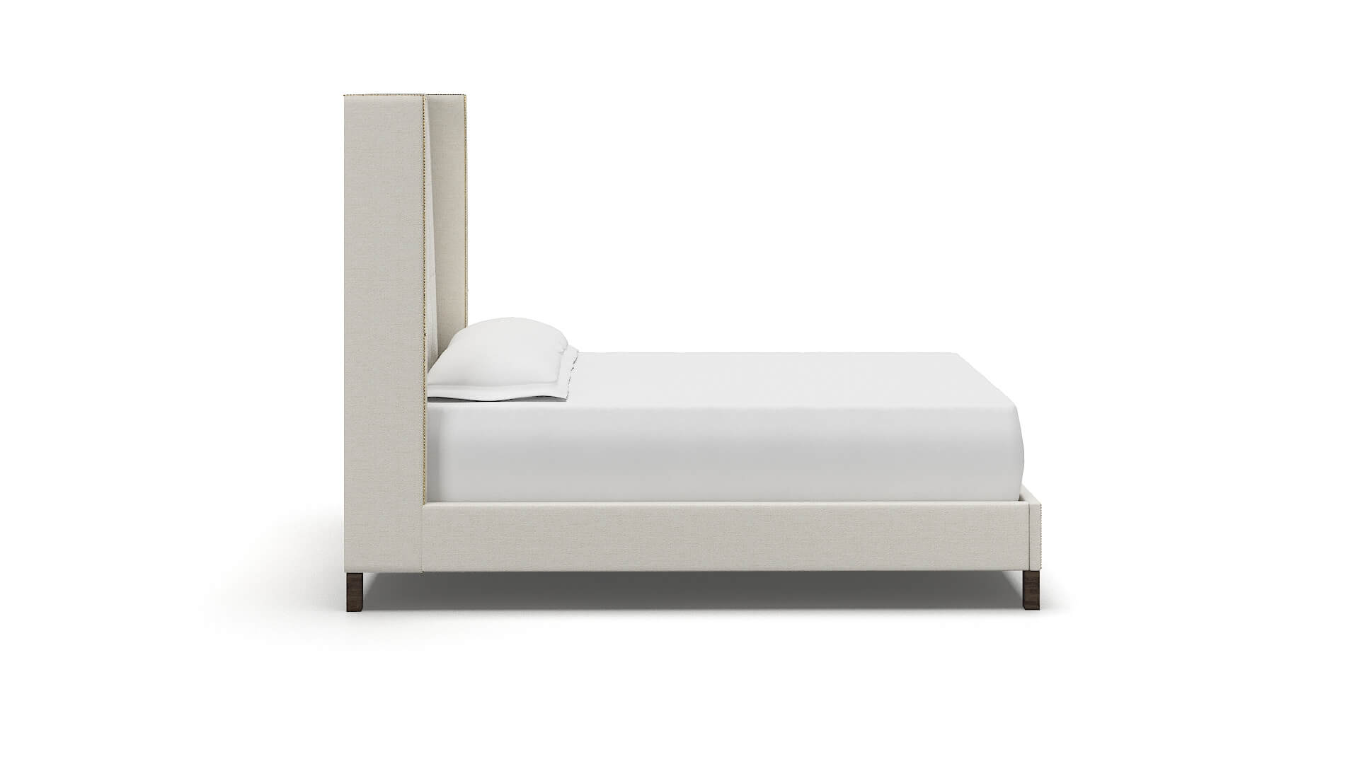 Elias Catalina Ivory Bed espresso legs 3