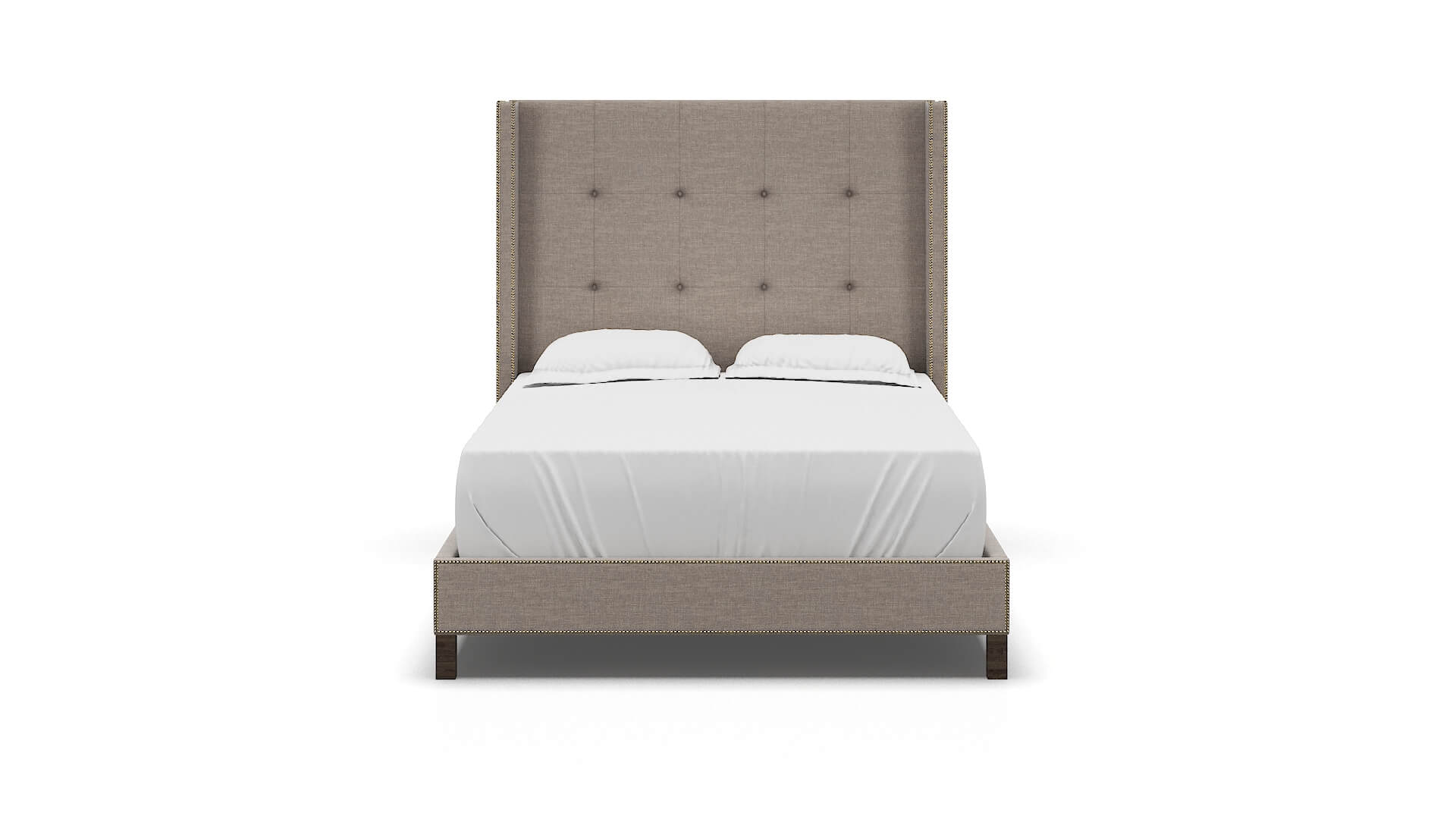 Elias Clyde Dolphin Bed espresso legs 1