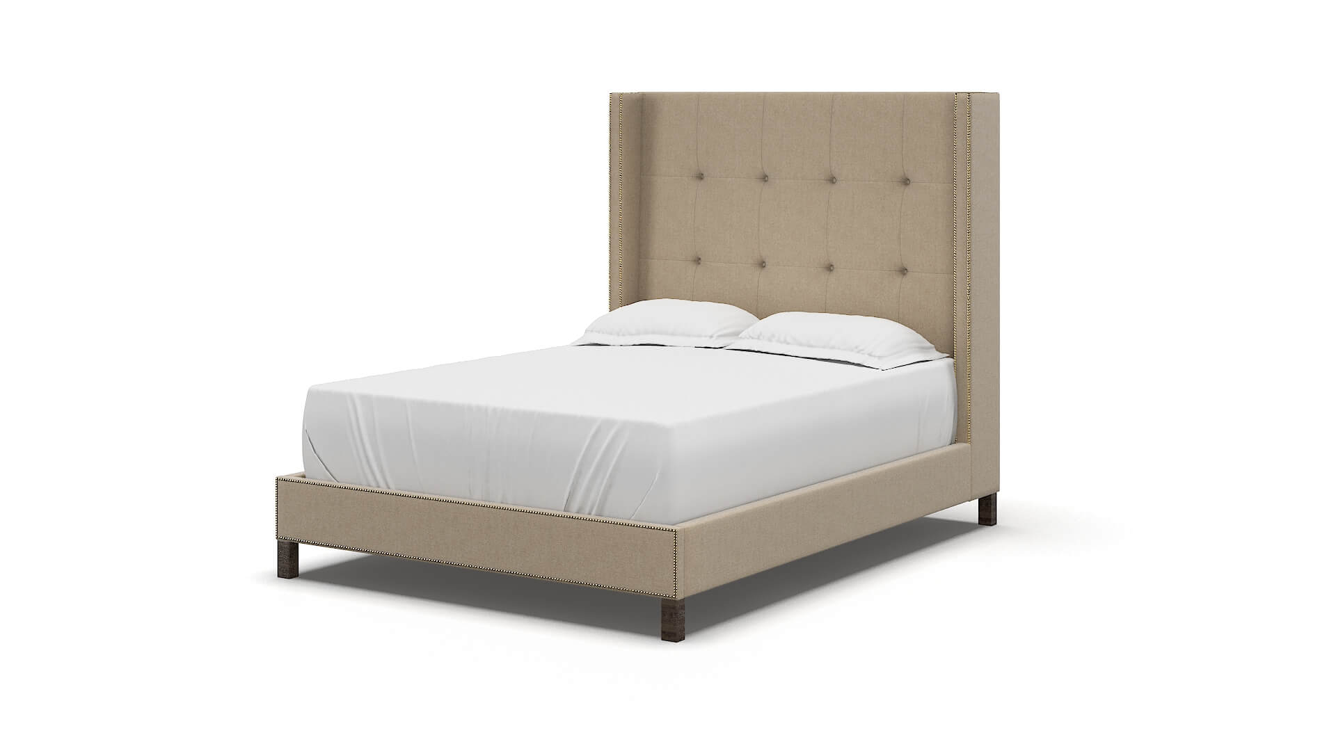 Elias Cosmo Fawn Bed espresso legs 5