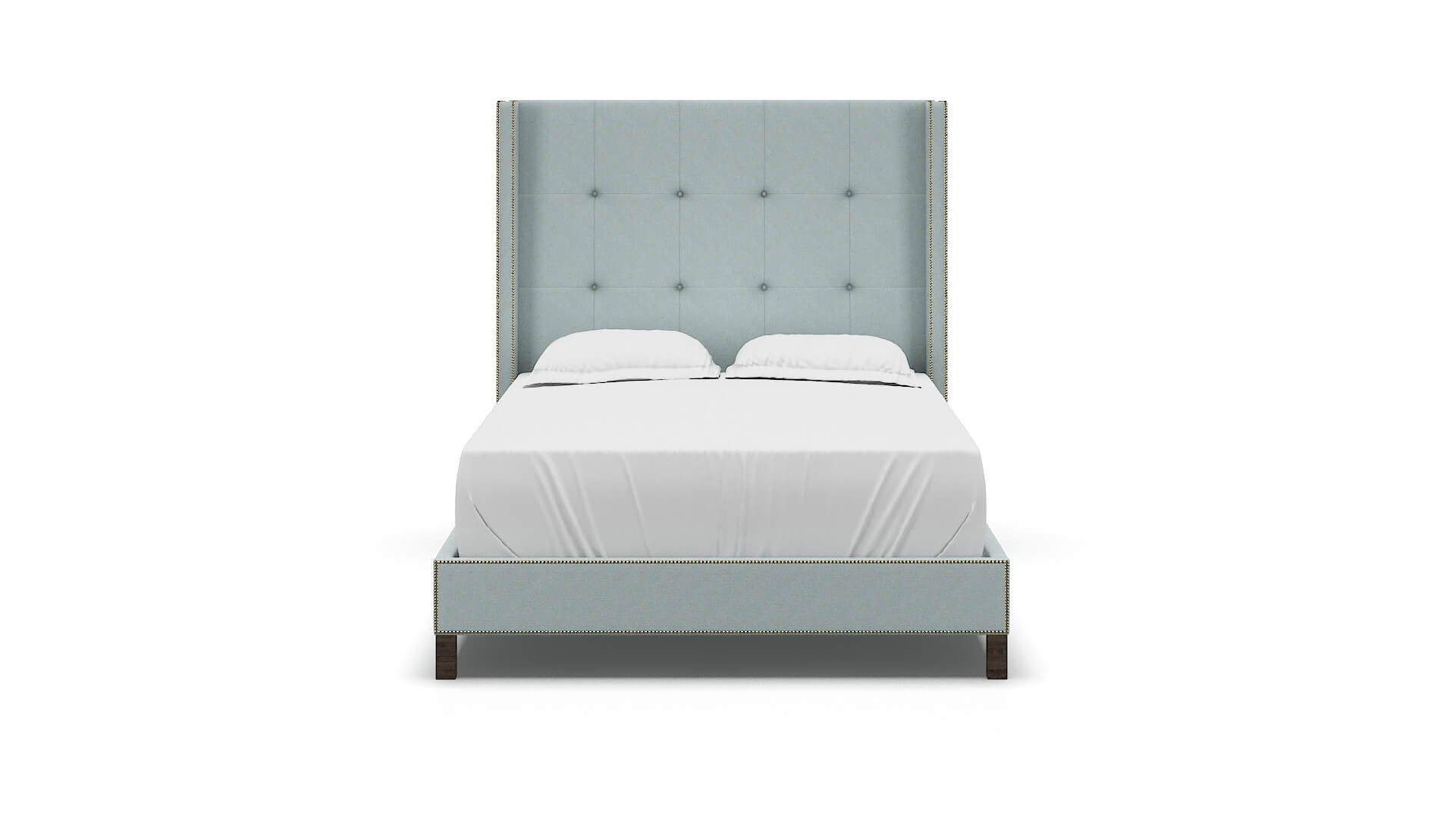 Elias Hepburn Peridot Bed espresso legs 1