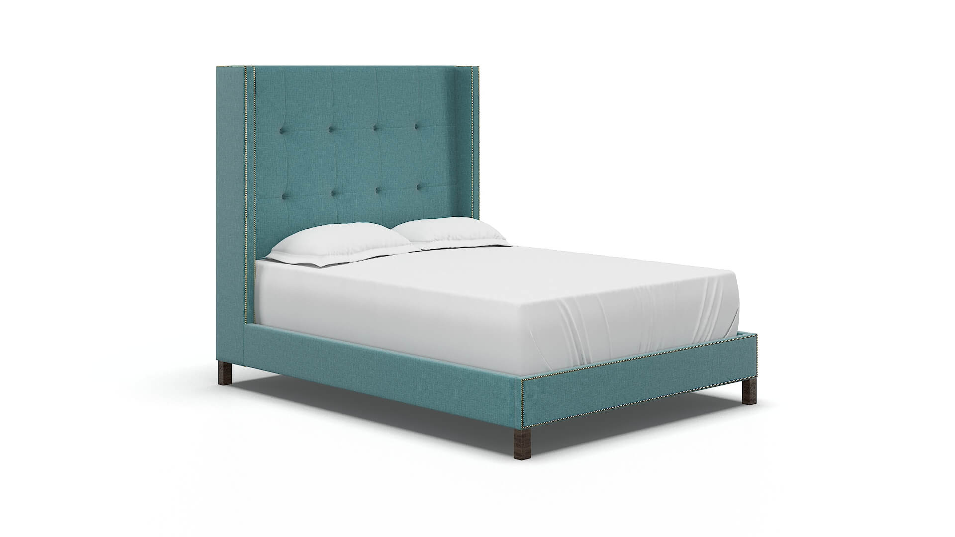 Elias Hepburn_hrp Emerald Bed espresso legs 2