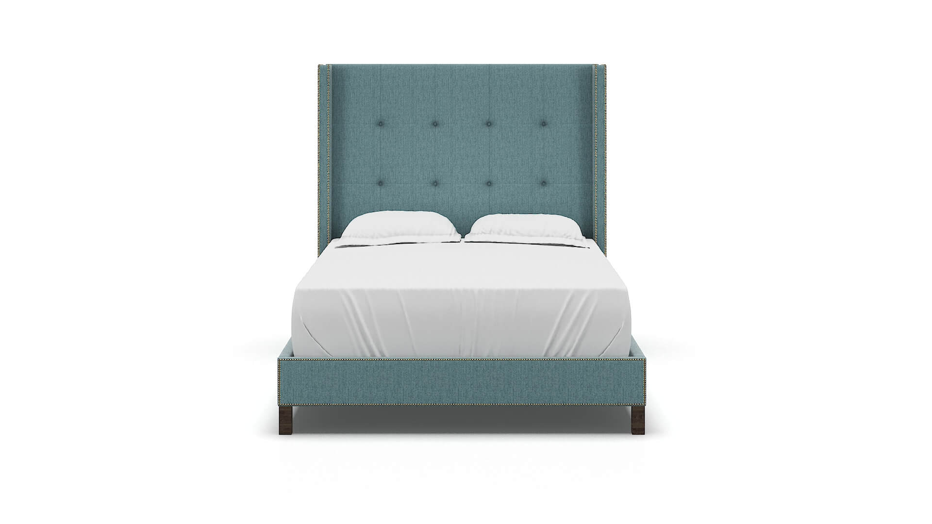 Elias Insight Peacock Bed espresso legs 1