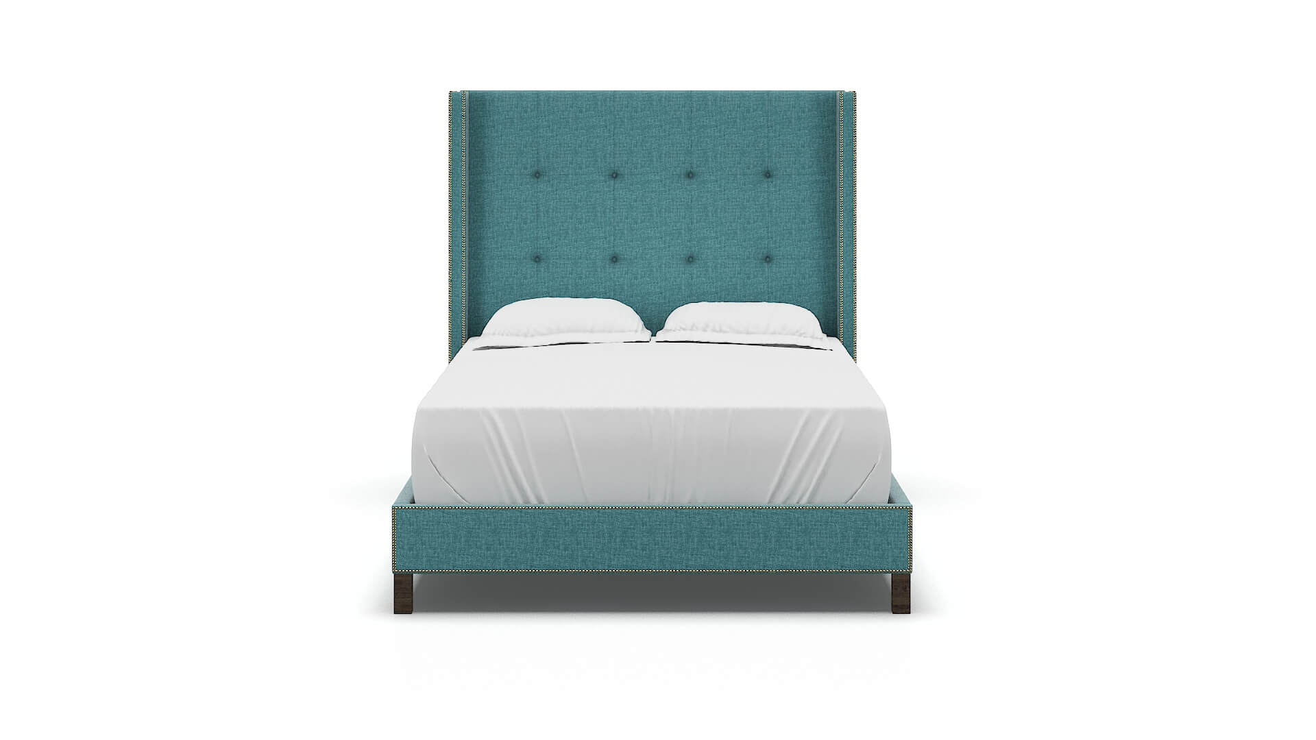 Elias Keylargo Teal Bed espresso legs 1