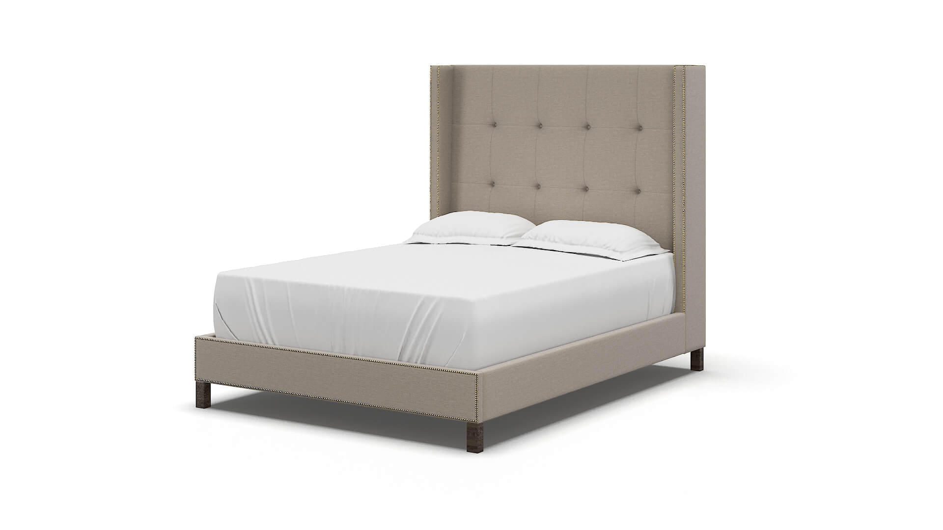 Elias Naples Almond Bed espresso legs 5