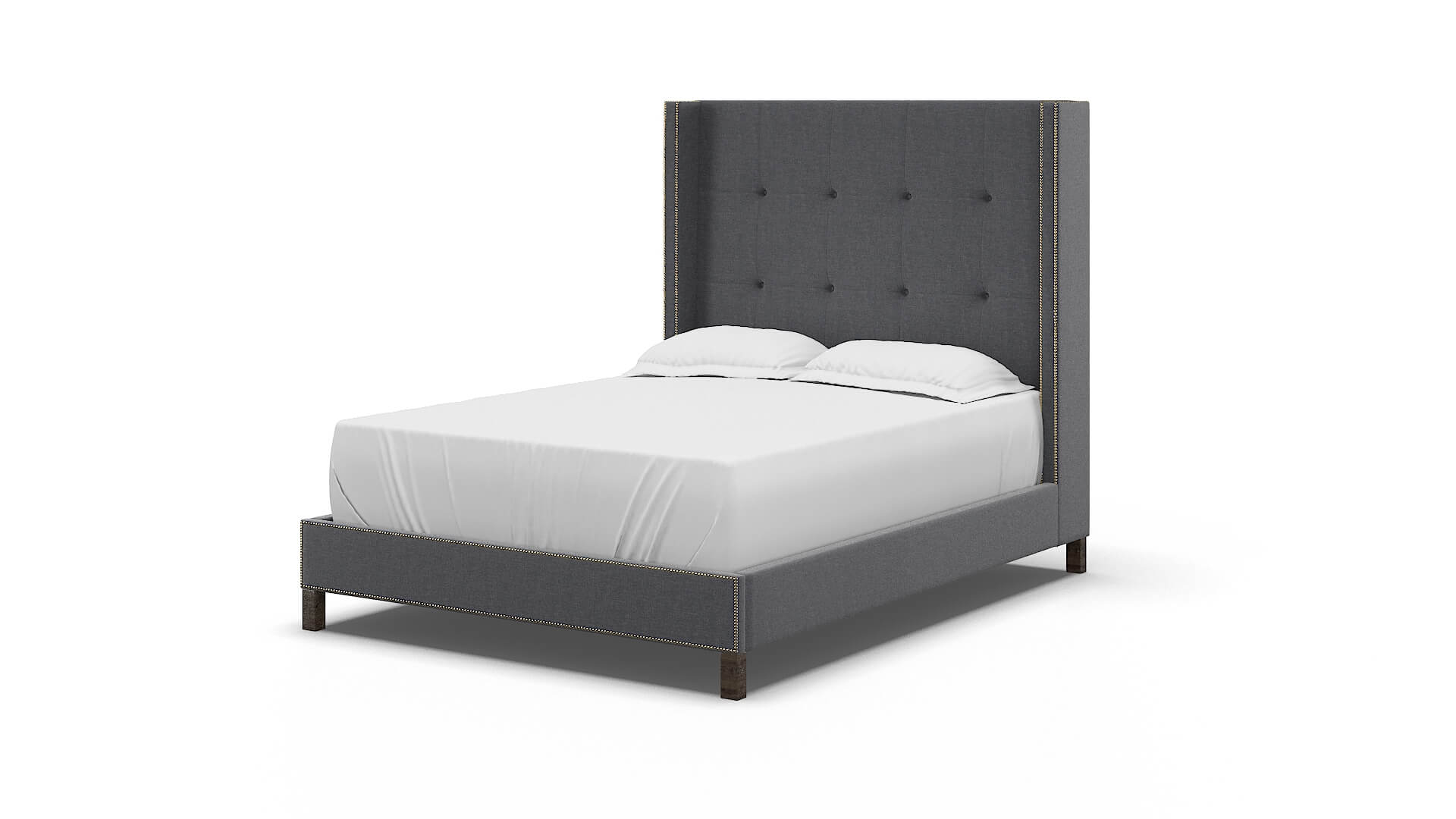 Elias Notion Graphite Bed espresso legs 5