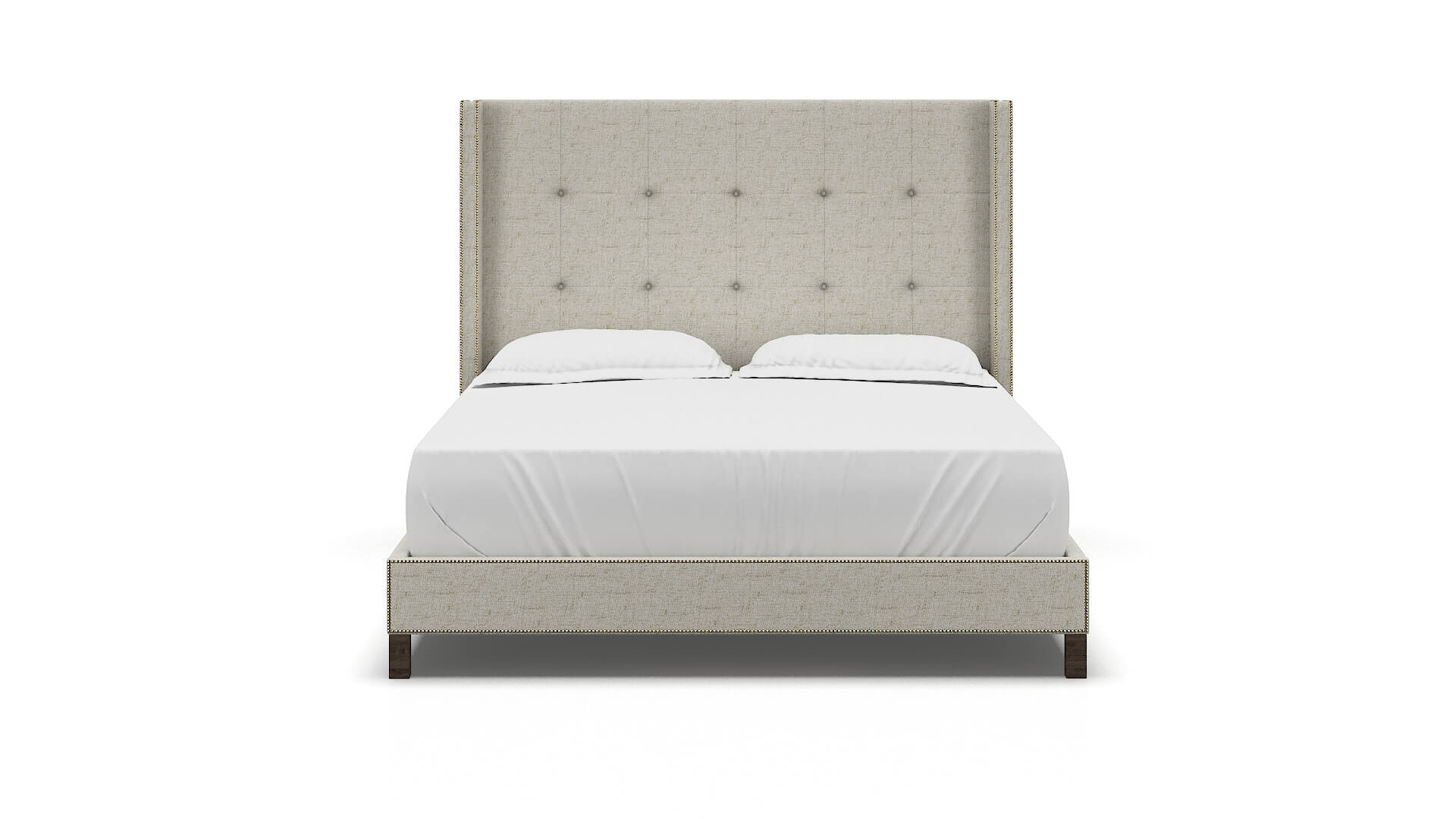 Elias Oceanside Birch Bed King espresso legs 1