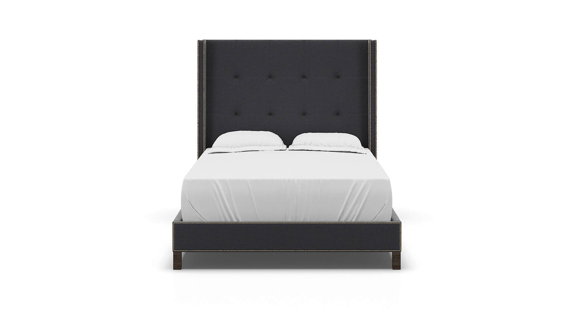 Elias Parker Midnight Bed espresso legs 1