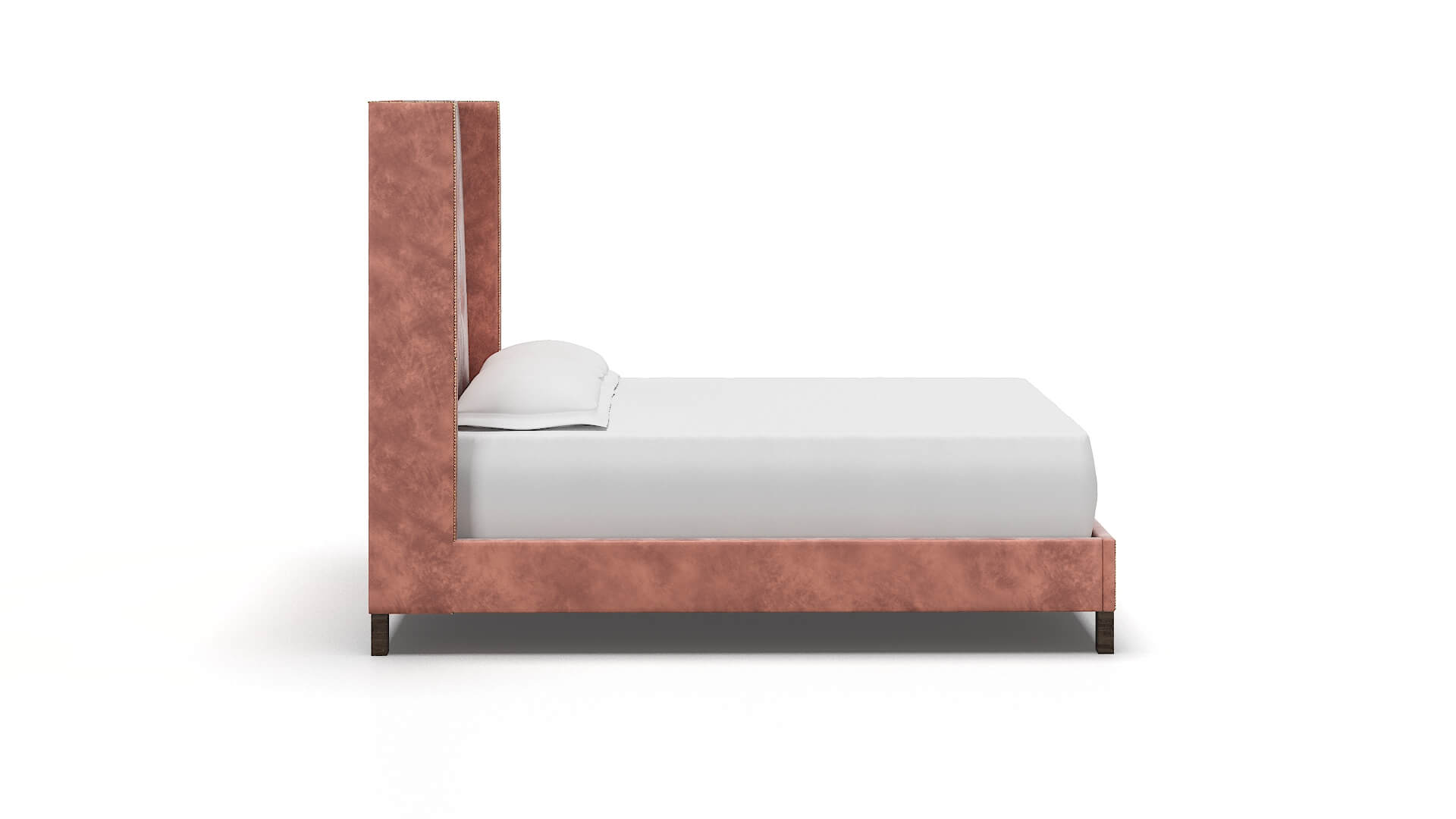 Elias Royale Blush Bed espresso legs 3