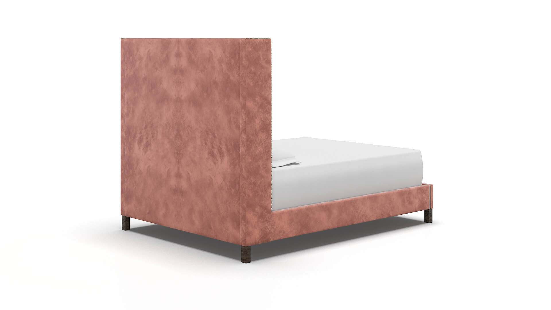 Elias Royale Blush Bed espresso legs 4