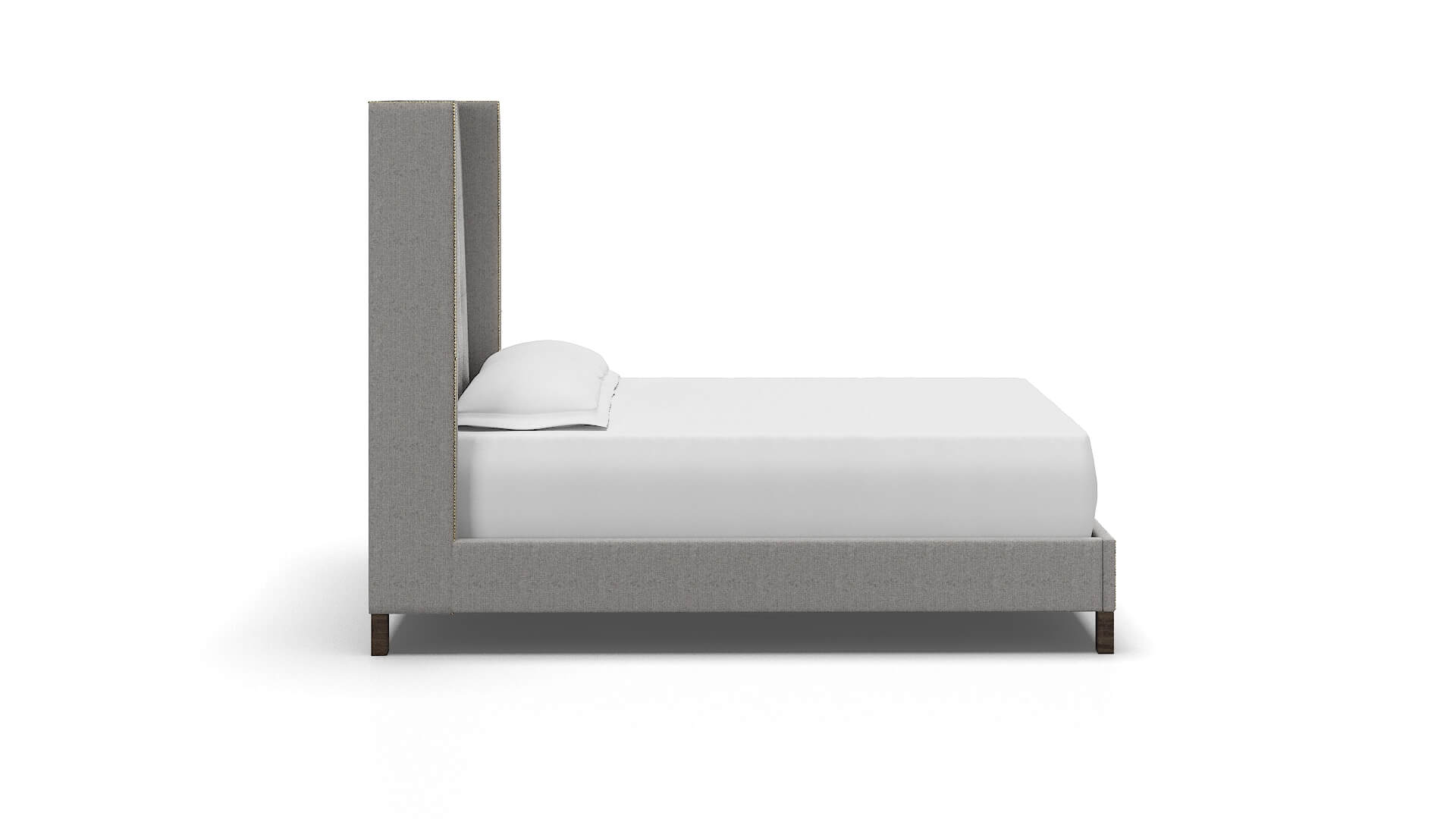 Elias Sasha Silver Bed espresso legs 3
