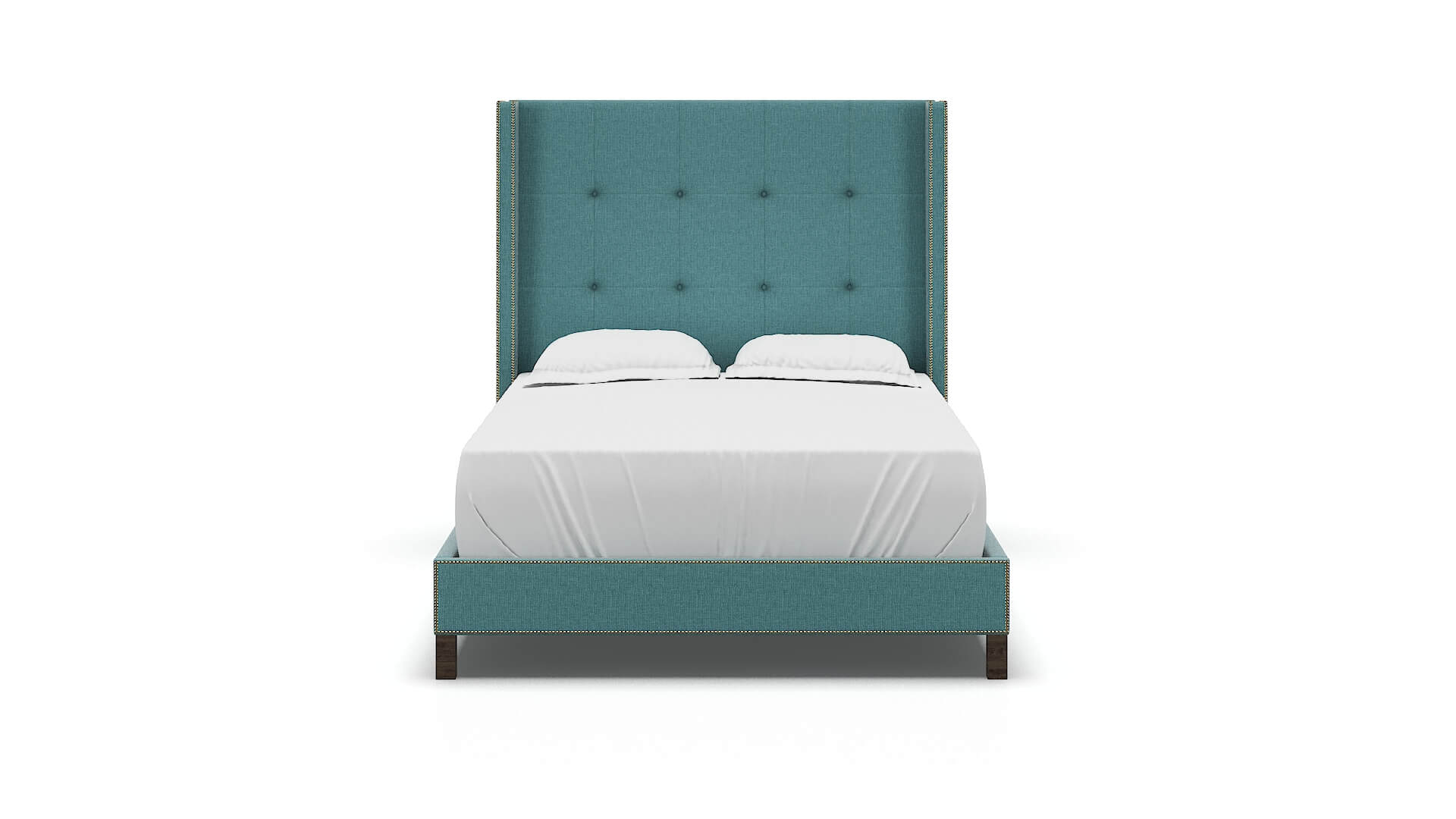 Elias Simplex Aquavita Bed espresso legs 1