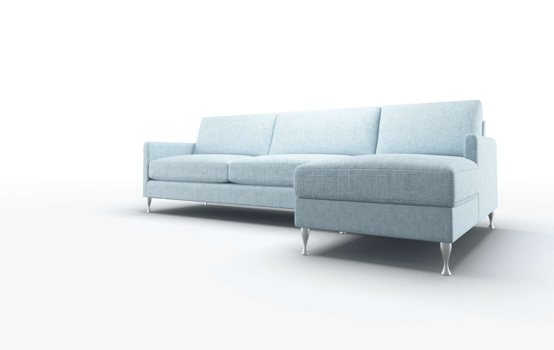 Eureka Atlas Turquoise Panel metal legs 4