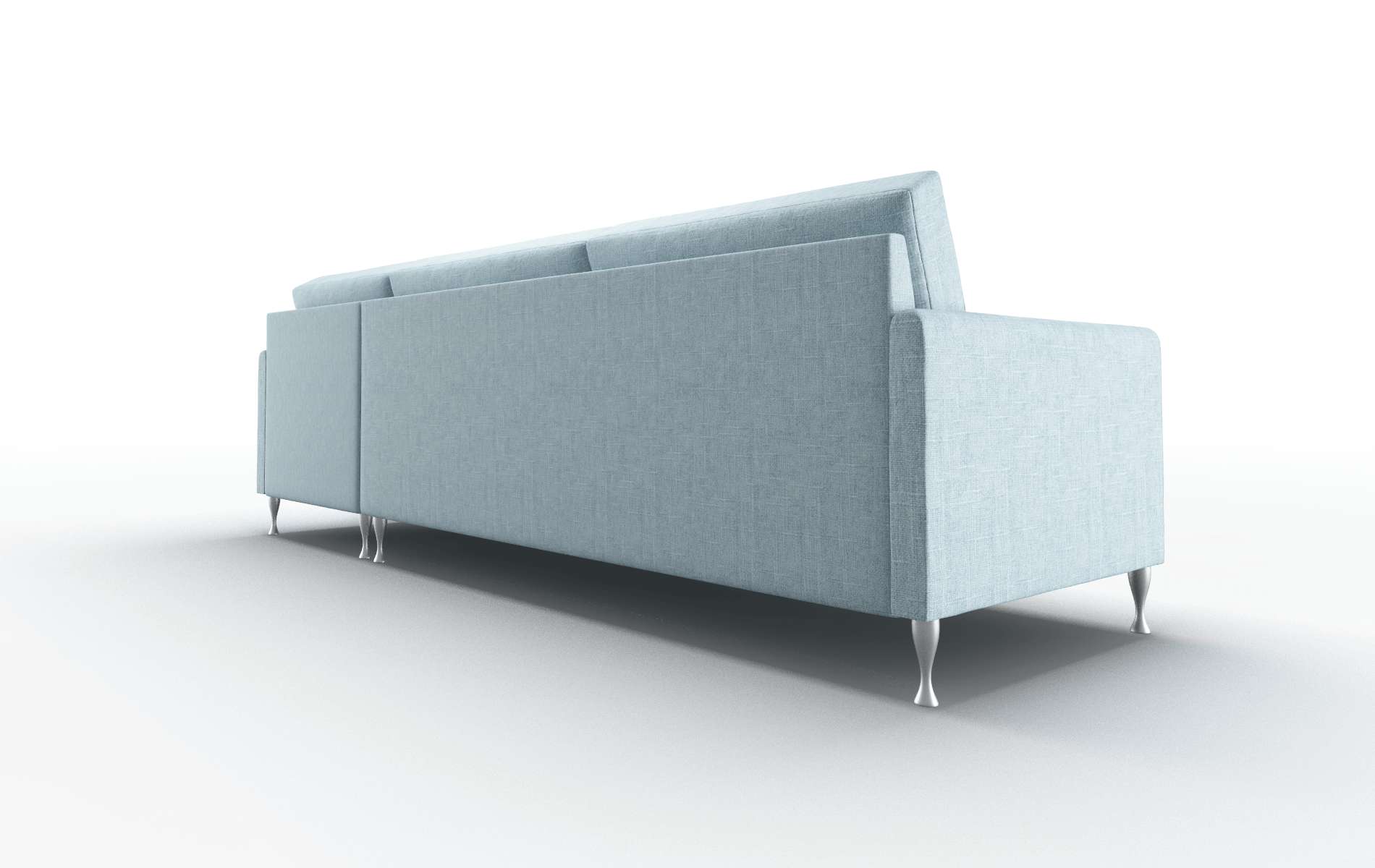 Eureka Atlas Turquoise Panel metal legs 5