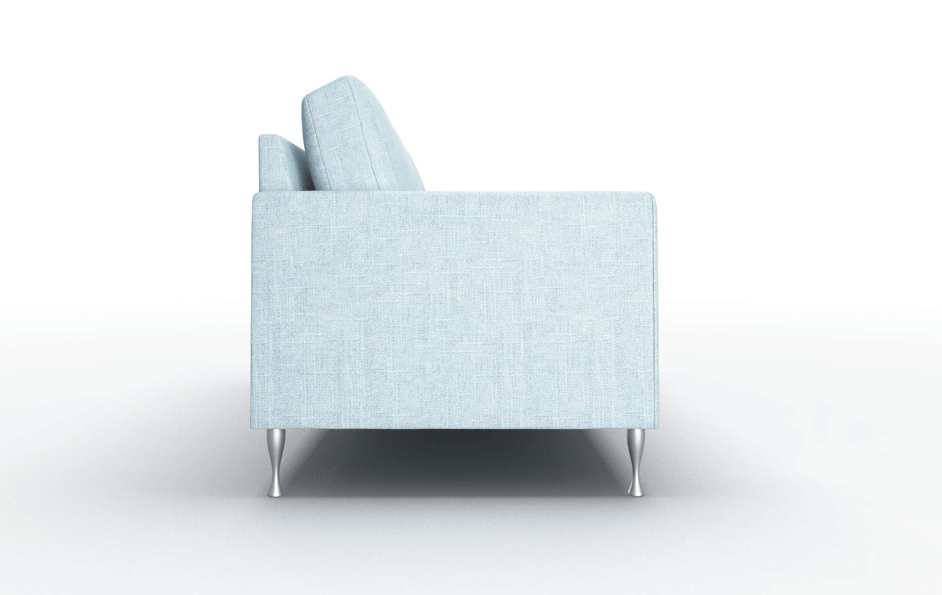 Eureka Atlas Turquoise Sofa metal legs 3