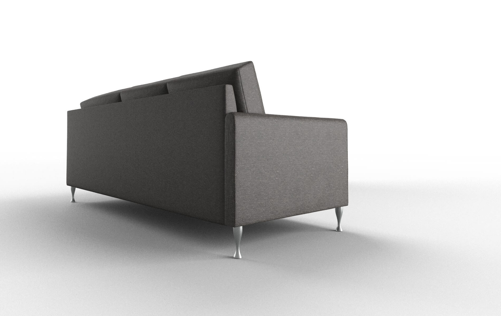 Eureka Avenger Denim Sectional metal legs 3