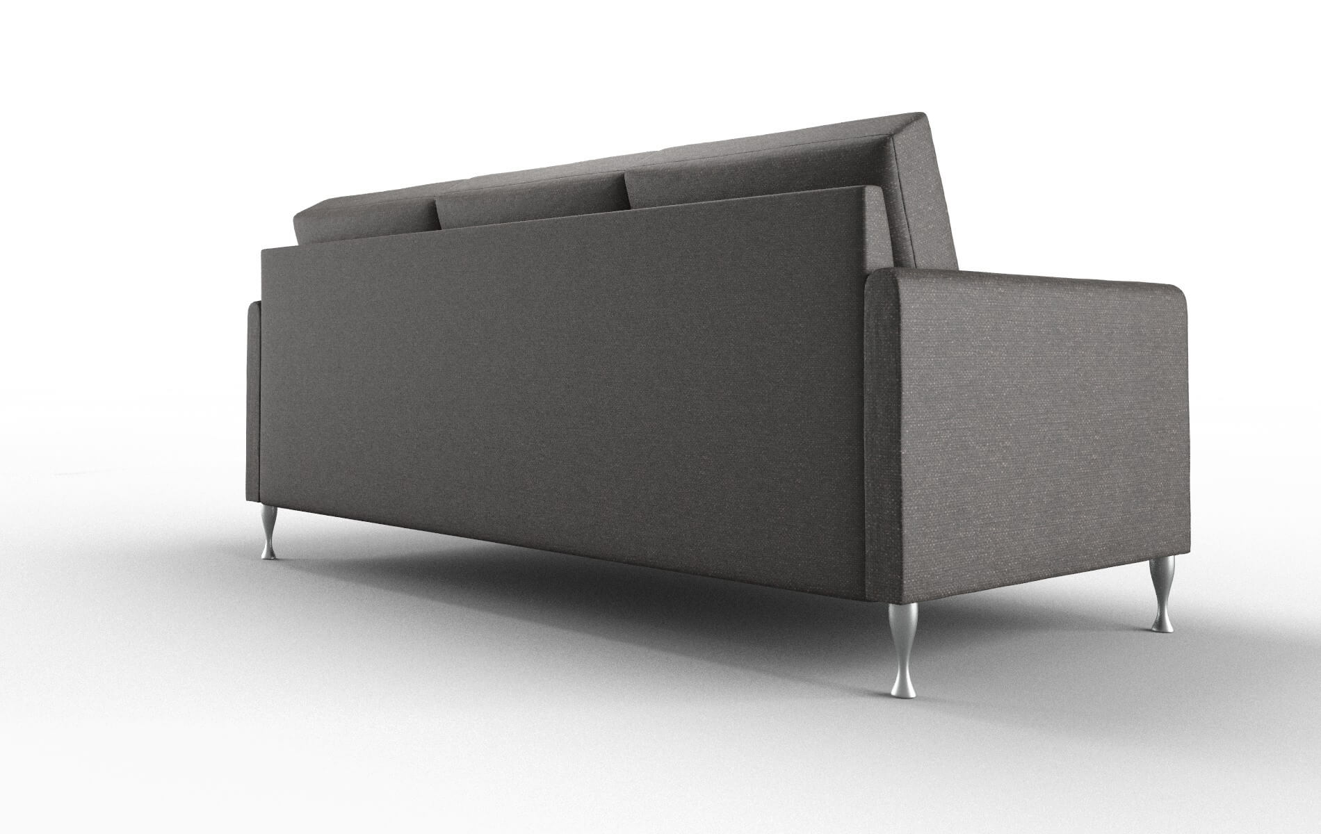 Eureka Avenger Denim Sofa metal legs 5