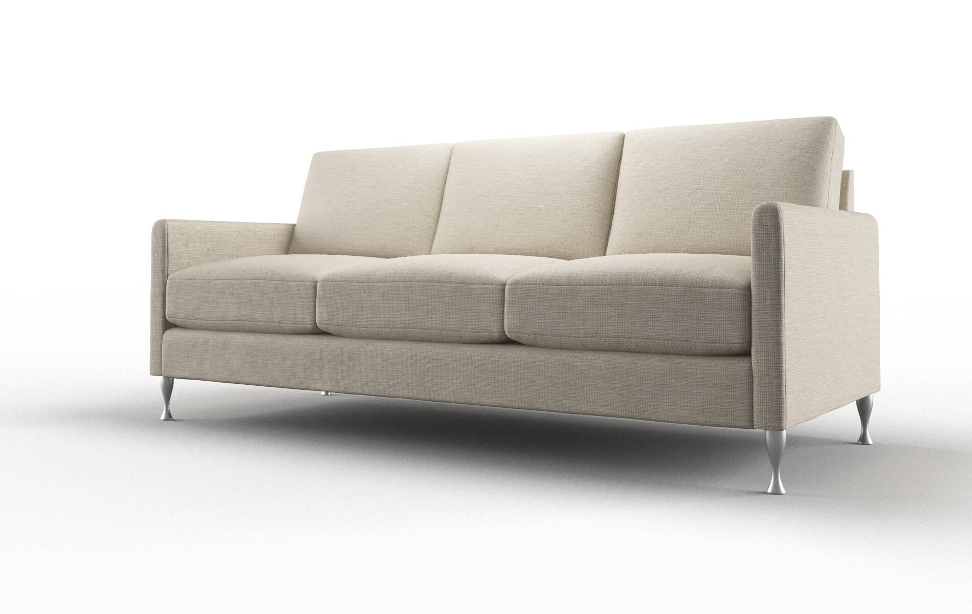 Eureka Avenger Pumice Sofa metal legs 4