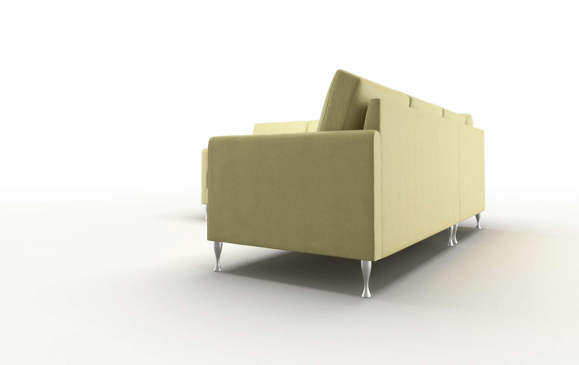 Eureka Bella Apple Sectional metal legs 4