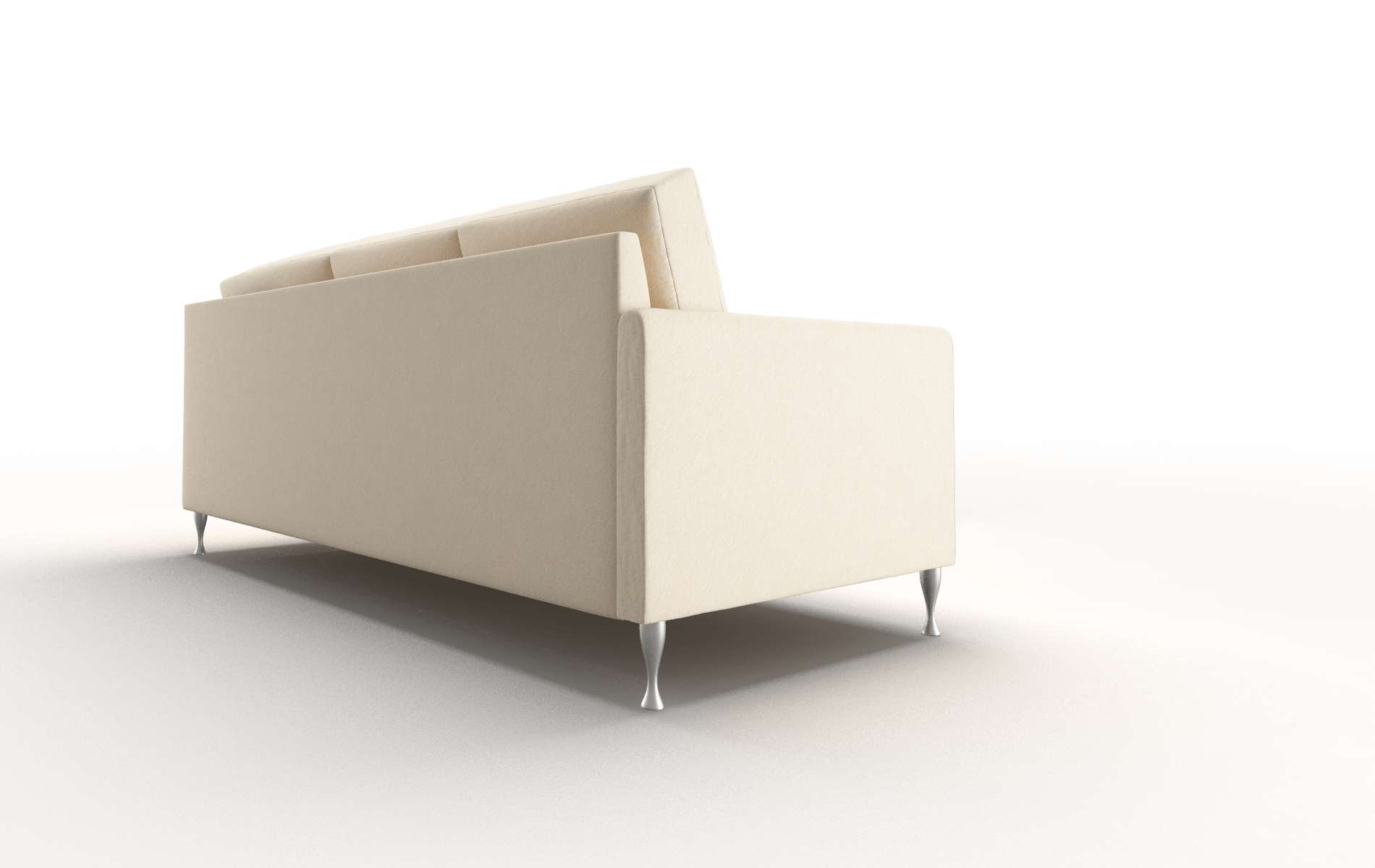 Eureka Bella Buckwheat Sectional metal legs 3