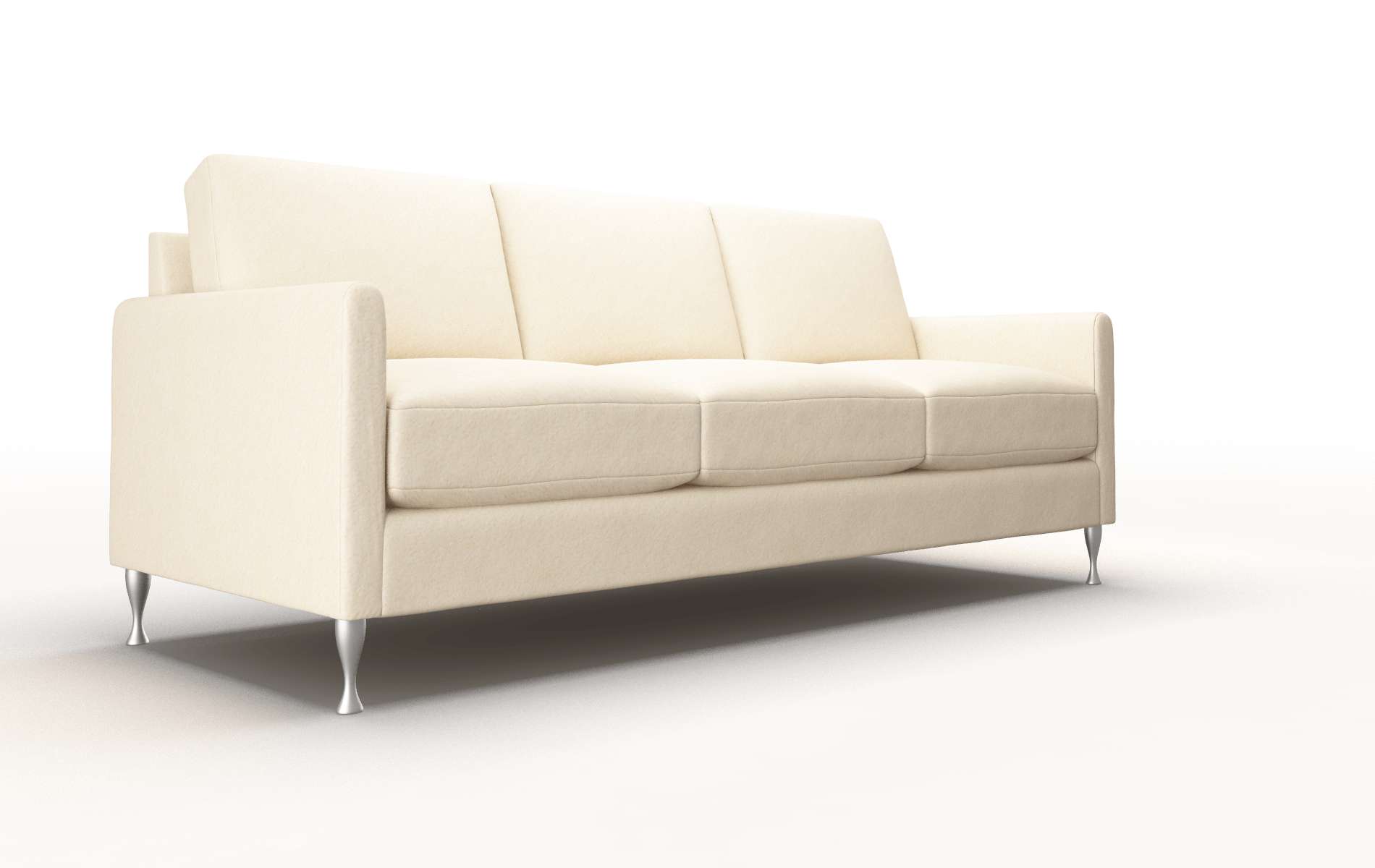 Eureka Bella Buckwheat Sofa metal legs 2