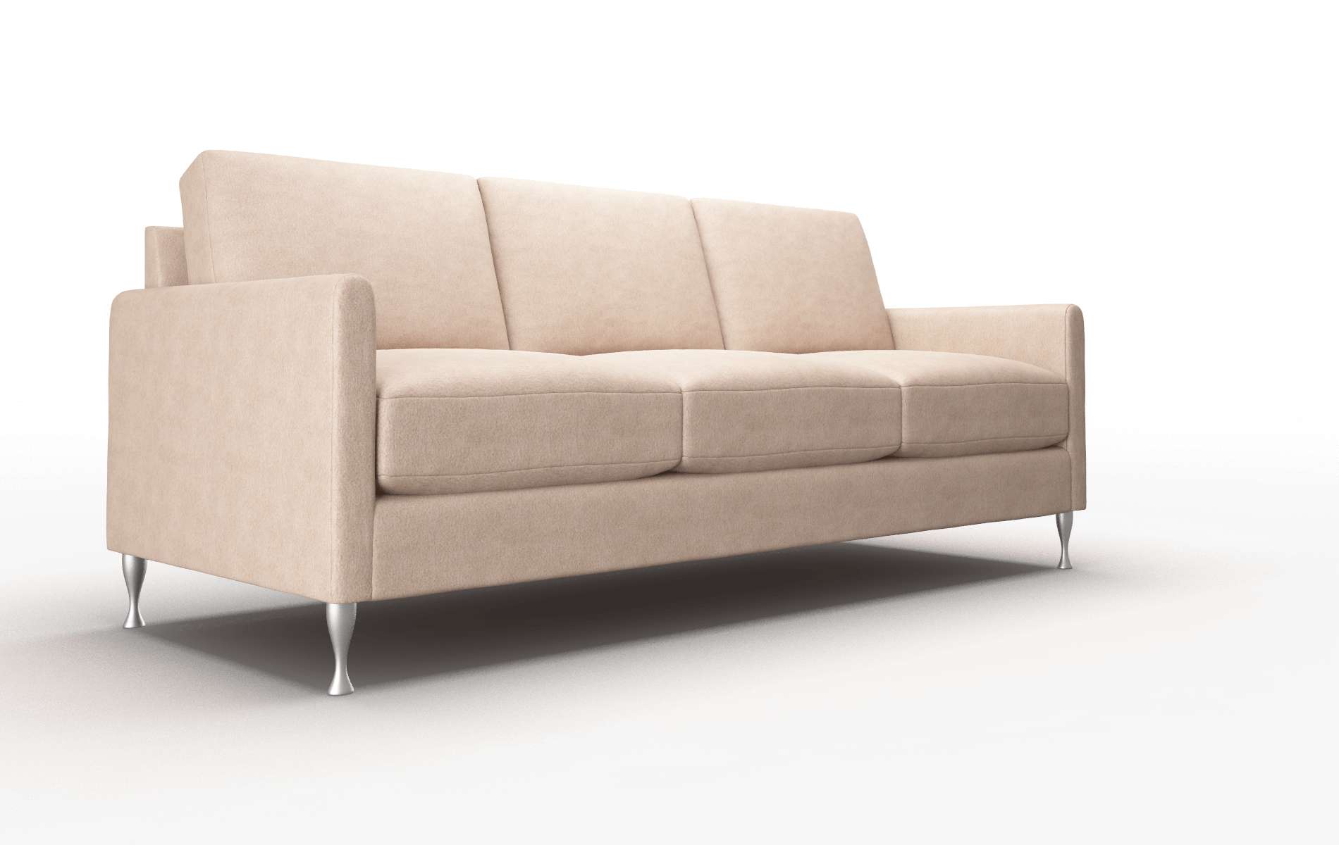 Eureka Bella Cocoa Sofa metal legs 2