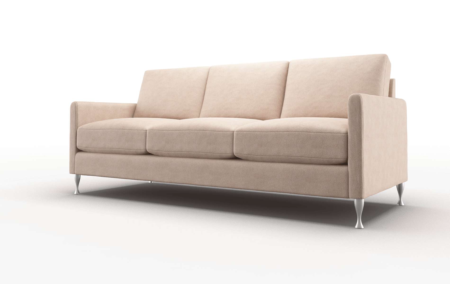 Eureka Bella Cocoa Sofa metal legs 4