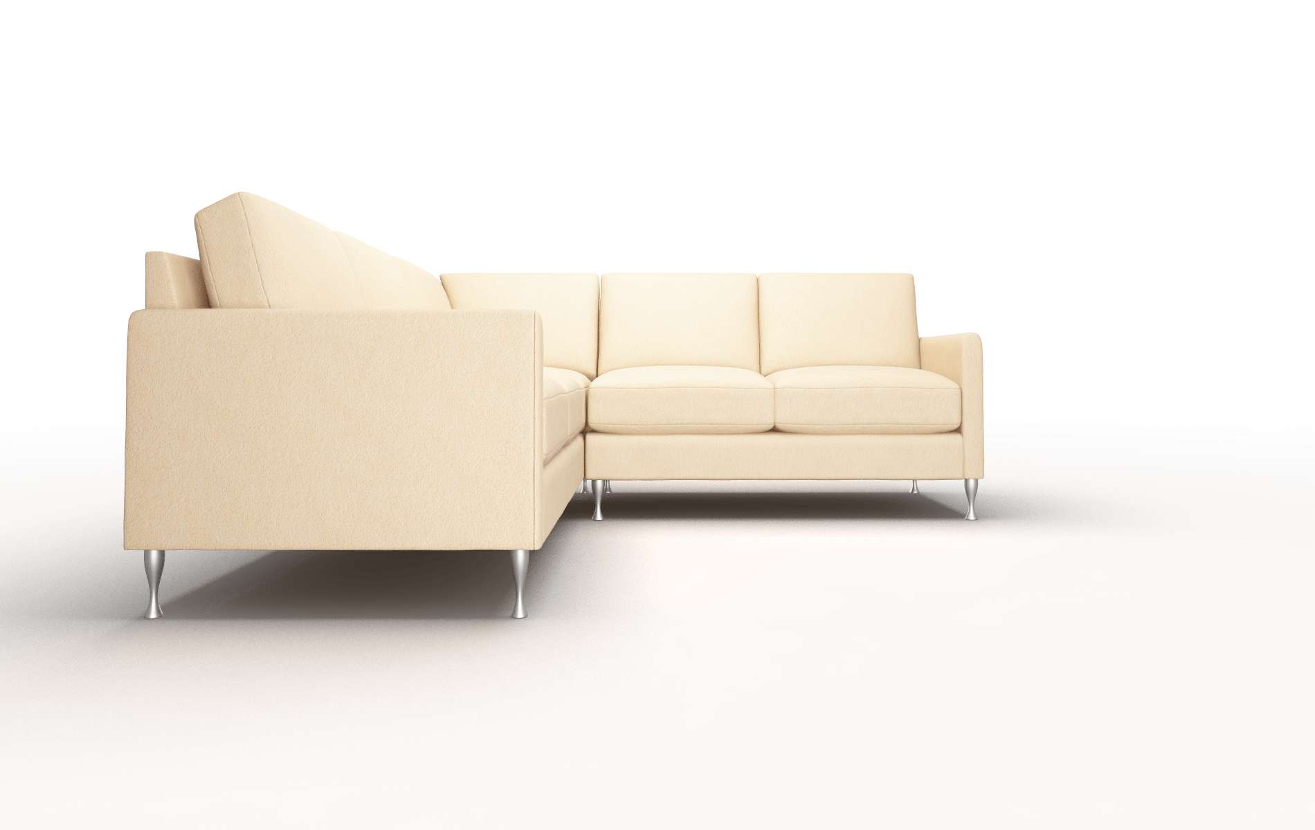 Eureka Bella Coffee Sectional metal legs 2