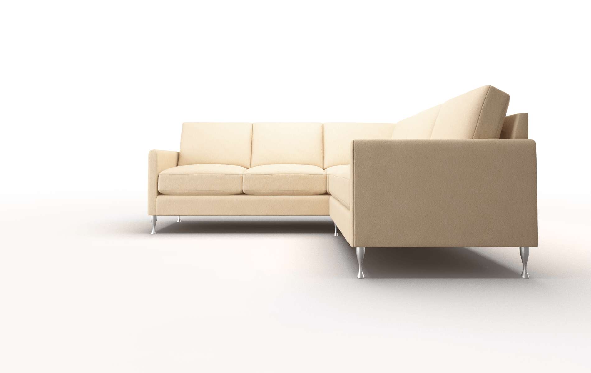 Eureka Bella Coffee Sectional metal legs 5