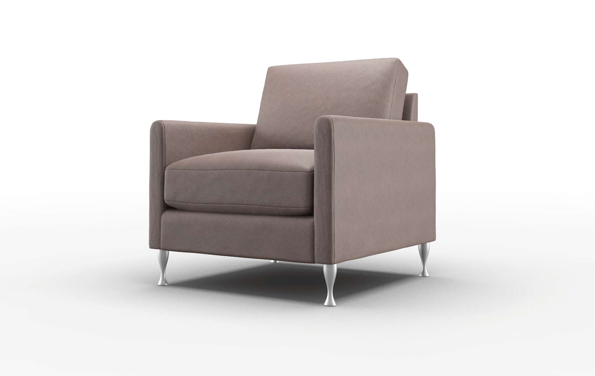 Eureka Bella Espresso Chair metal legs 4