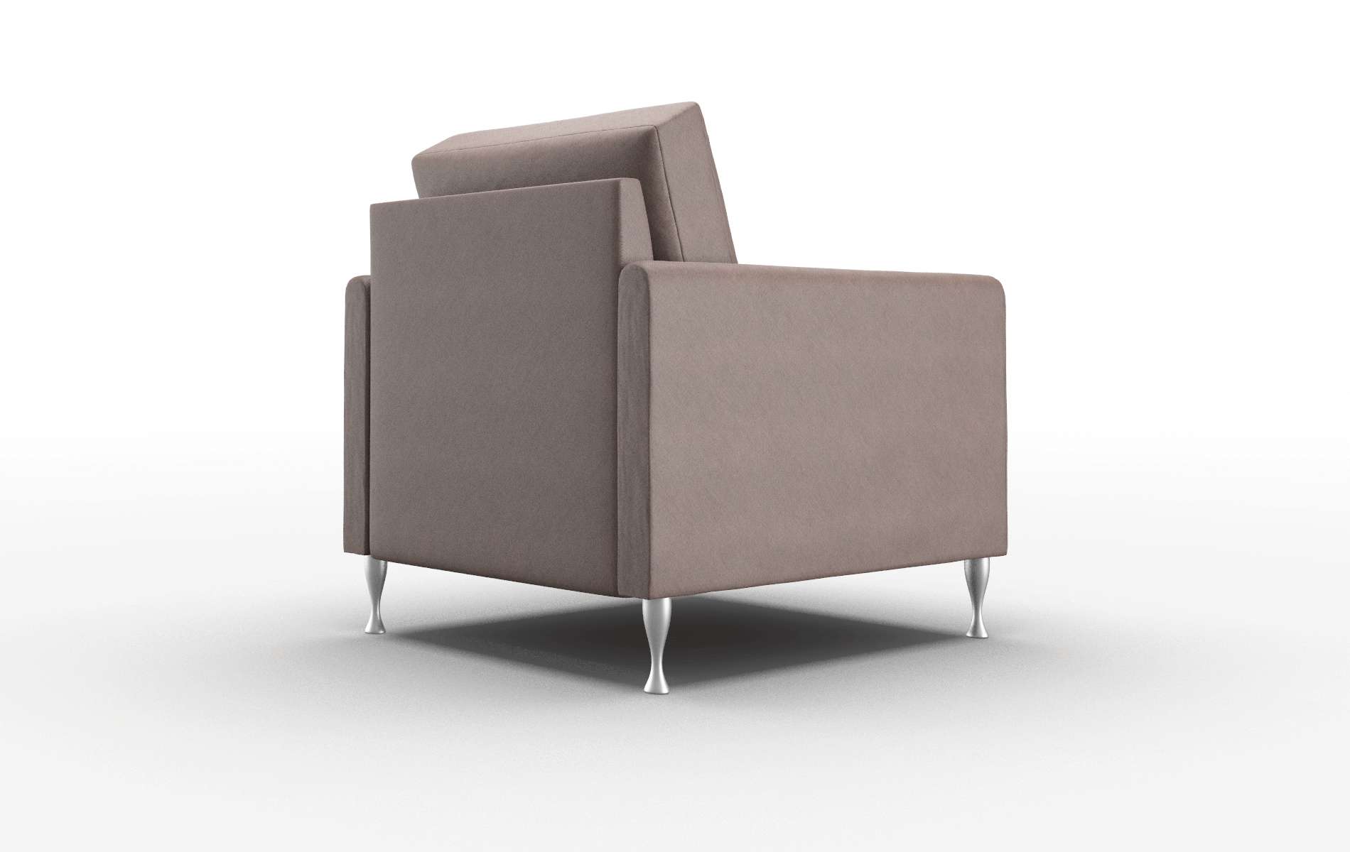 Eureka Bella Espresso Chair metal legs 5